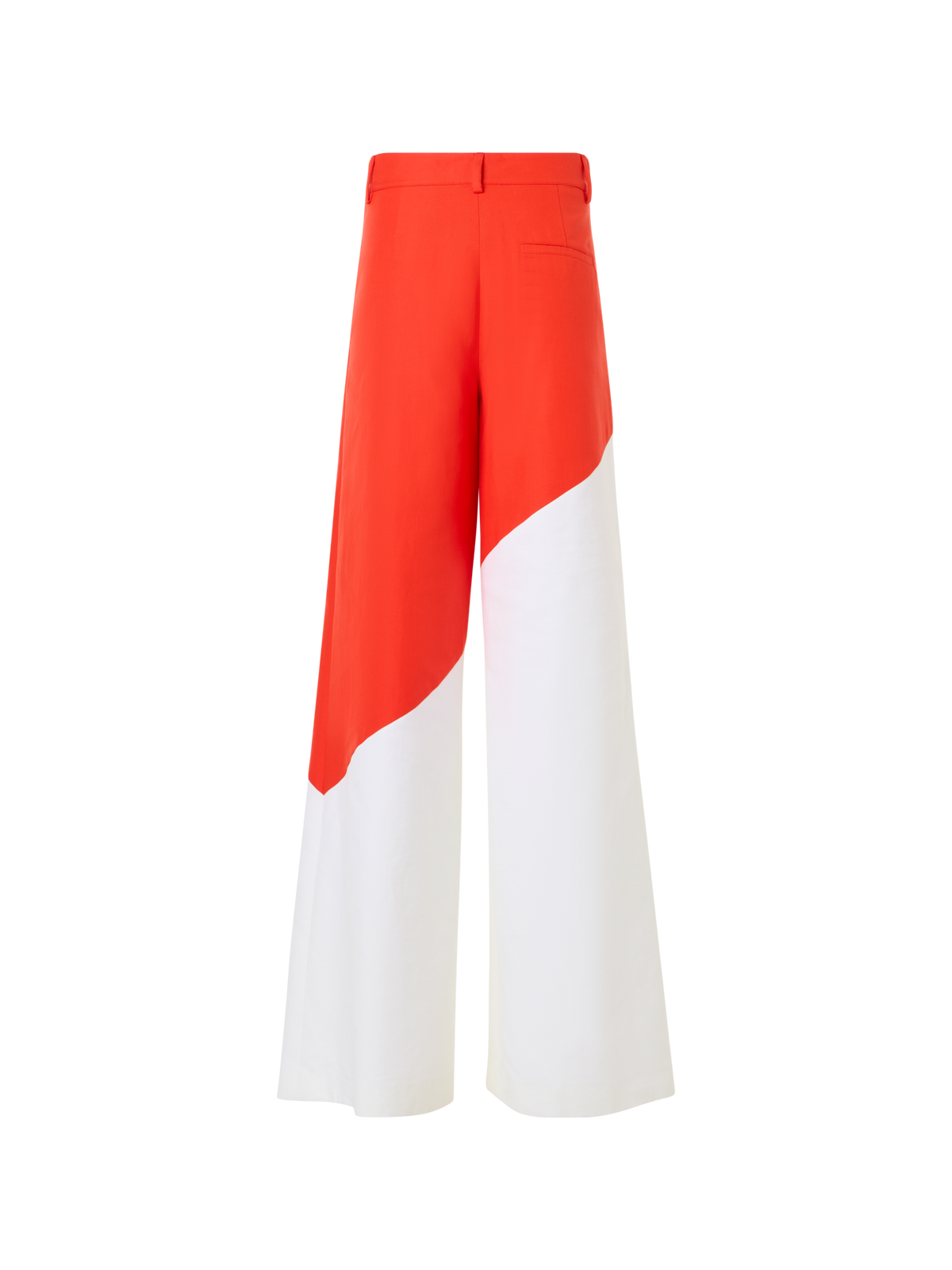 Designer Cassie weite Hose mit Polygon-Patchwork - Bunt