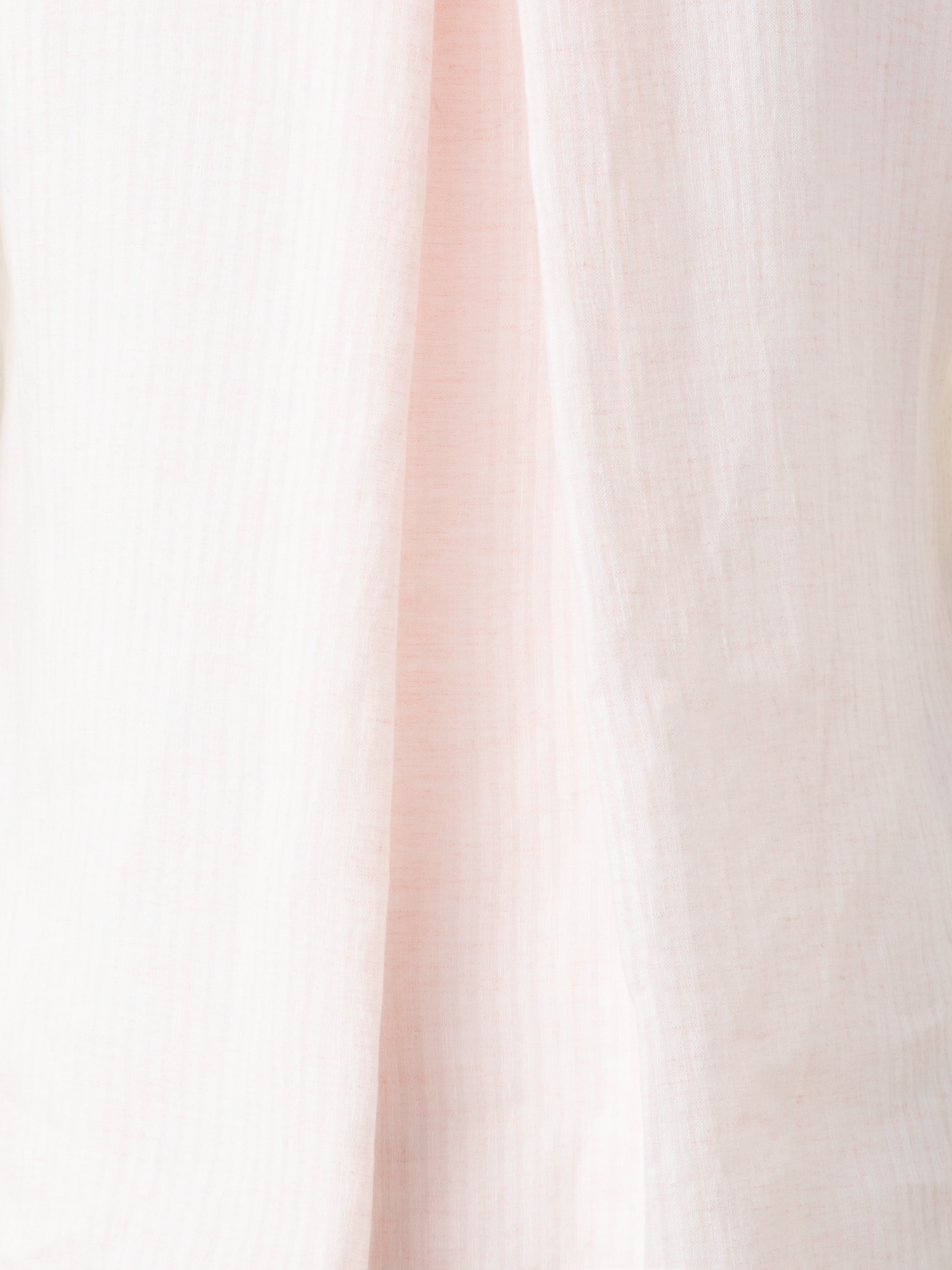 Designer Leinenbluse mit Flügelärmel - Rosa