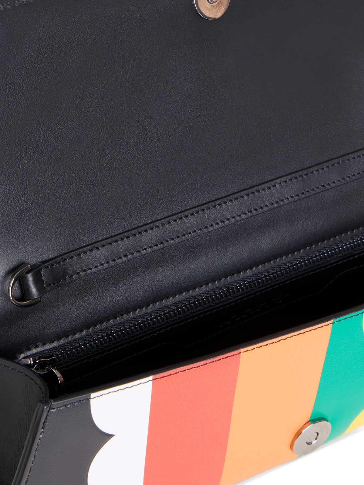 Designer Anouk Small Trapezoid Clutch - Bunt