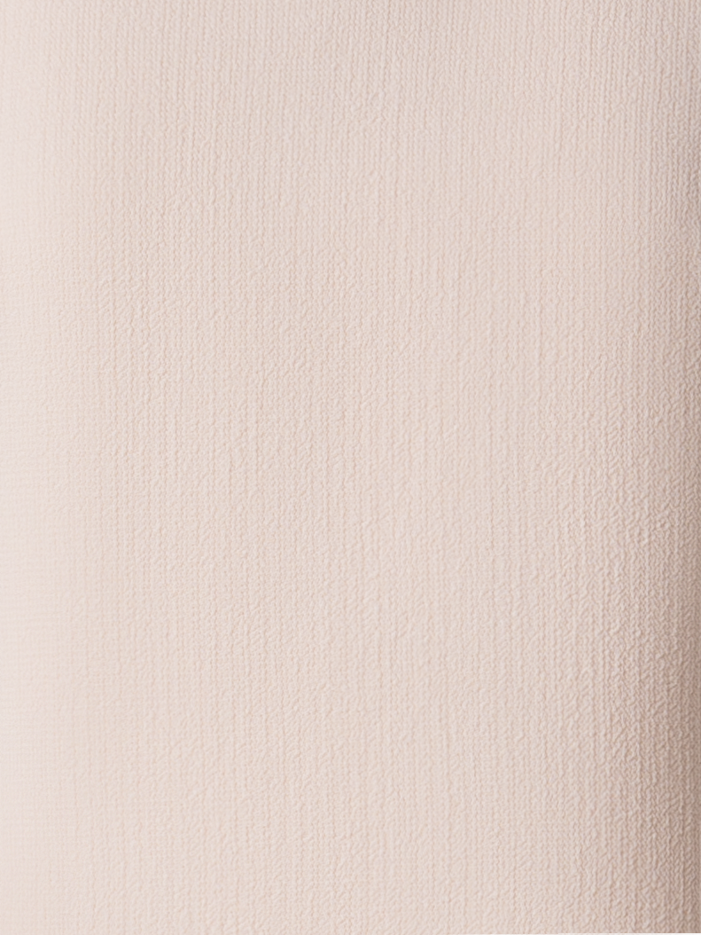 Designer Asymmetrisches Kleid aus Woll-Doubleface - Rosa