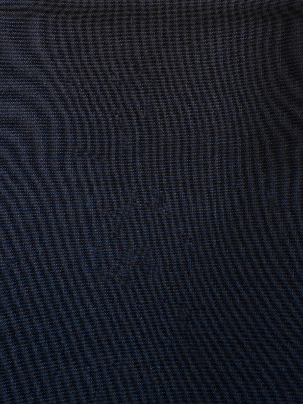 Designer Bleistiftrock aus Woll-Doubleface mit Schlitz - Dunkelblau - Blau