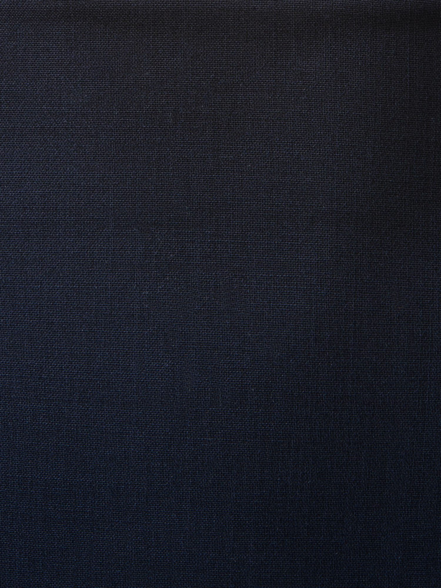 Designer Bleistiftrock aus Woll-Doubleface mit Schlitz - Dunkelblau - Blau