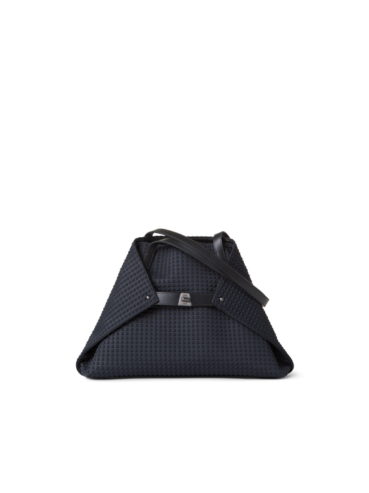 Designer Ai Small Shoulder Tote - Schwarz