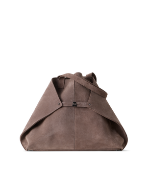 Designer Ai XL Shoulder Tote Bag - Braun