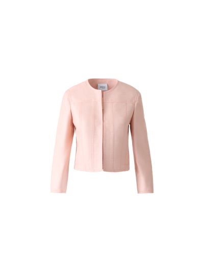 Designer Kurze Jacke aus indischer Seide Ottoman