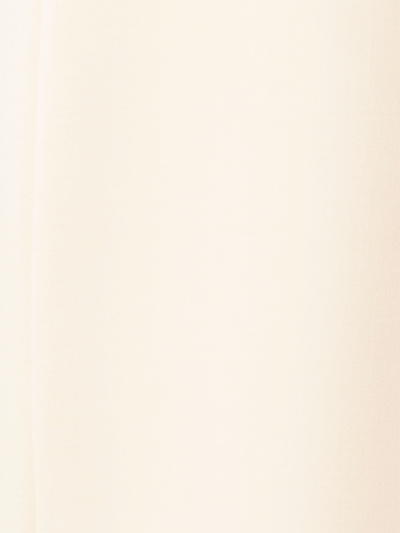 Designer Etuikleid aus Woll-Doubleface mit V-Ausschnitt - Ecru - Weiss