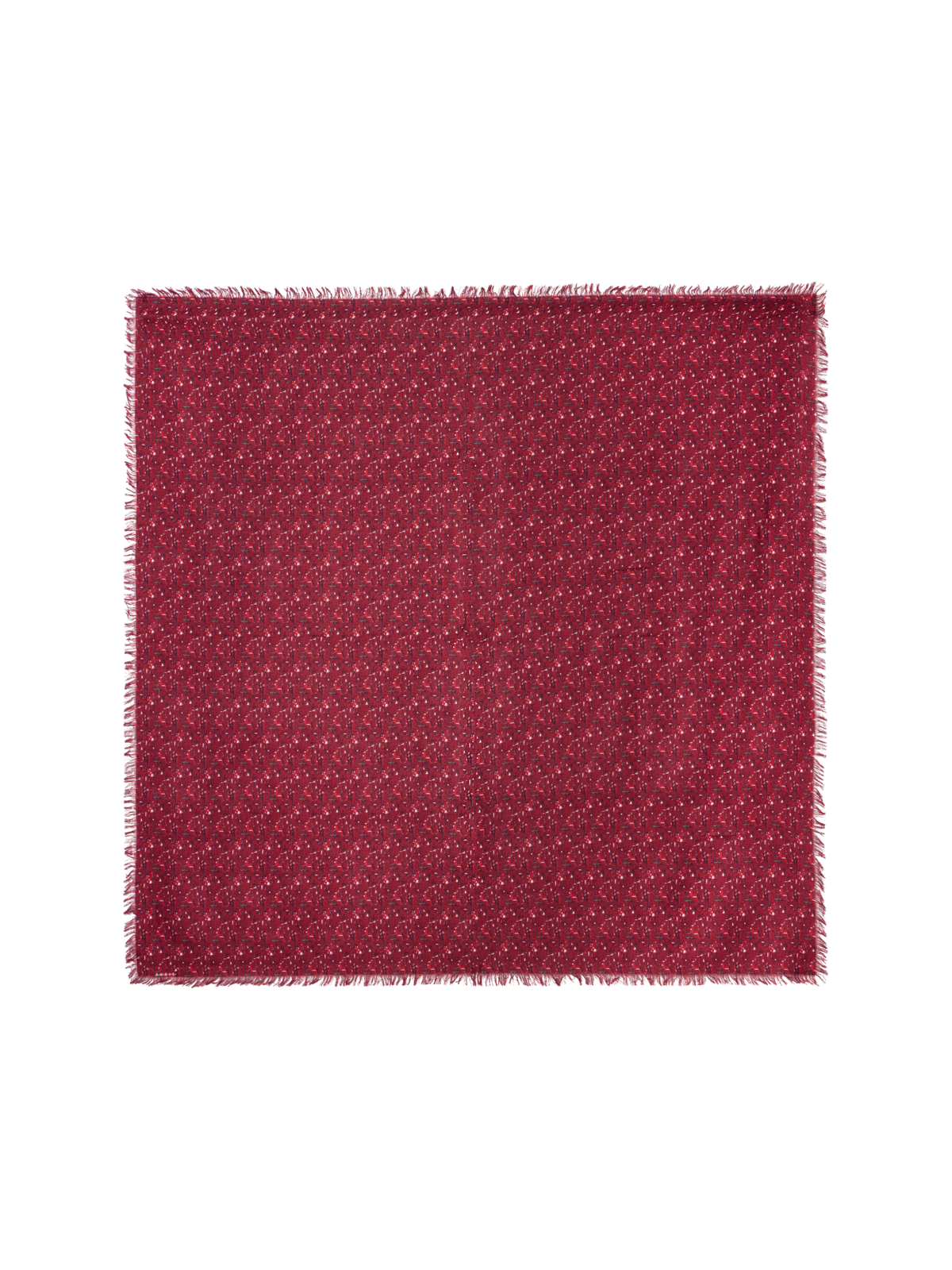 Designer Schal mit Chefchaouen-Print