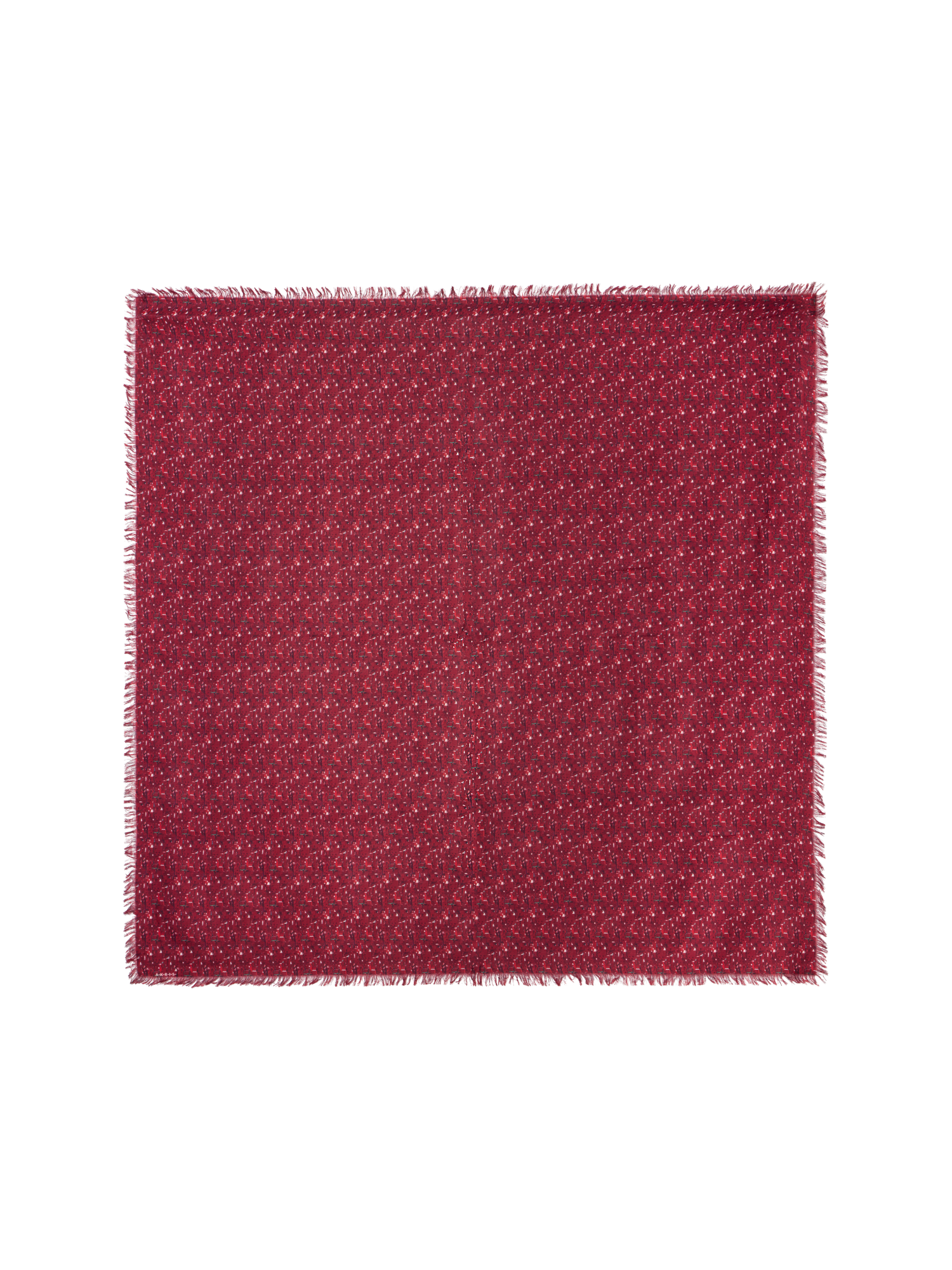 Designer Schal mit Chefchaouen-Print