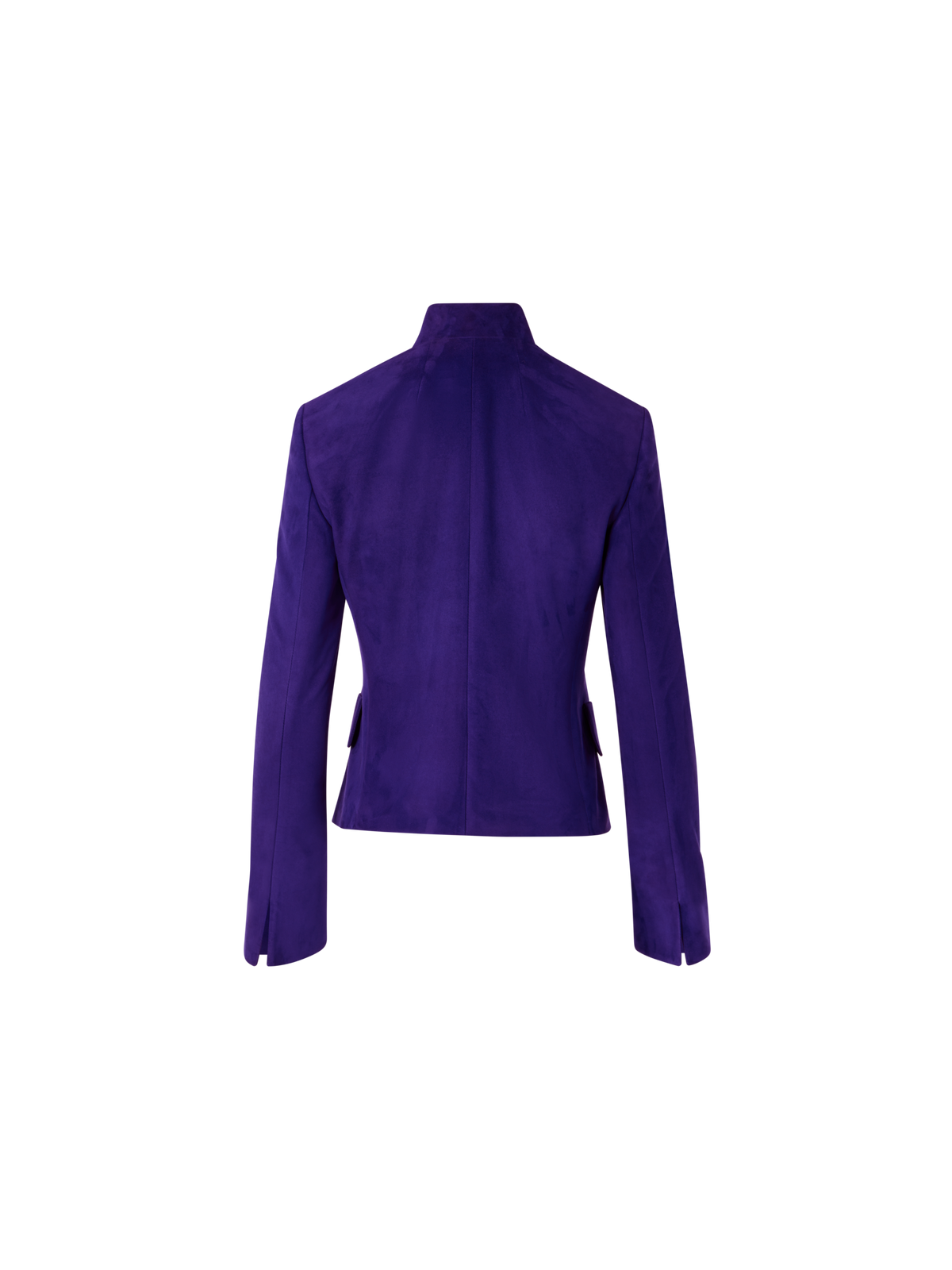 Designer Deva Kurzjacke aus Wildleder - Violett