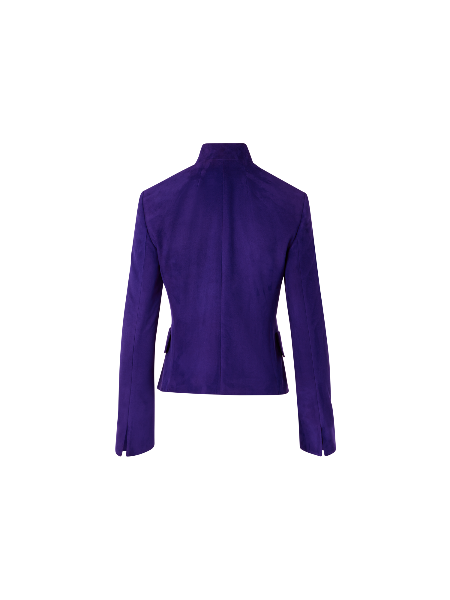 Designer Deva Kurzjacke aus Wildleder - Violett