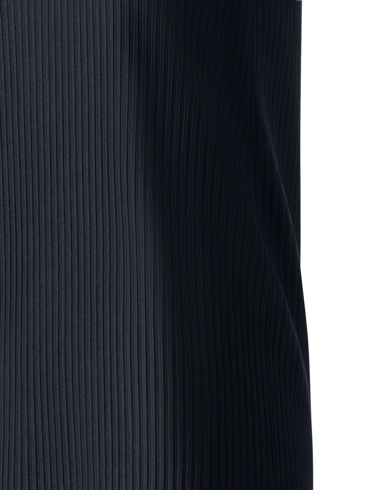 Designer Halbtransparentes Strickkleid - Schwarz