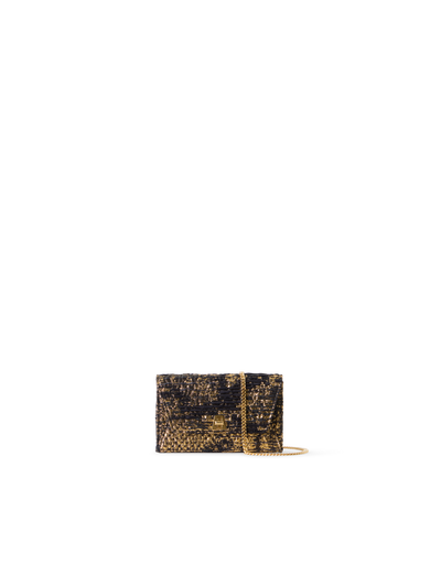Designer Anouk Envelope Clutch in Fragmented Jacquard - Bunt - Gold