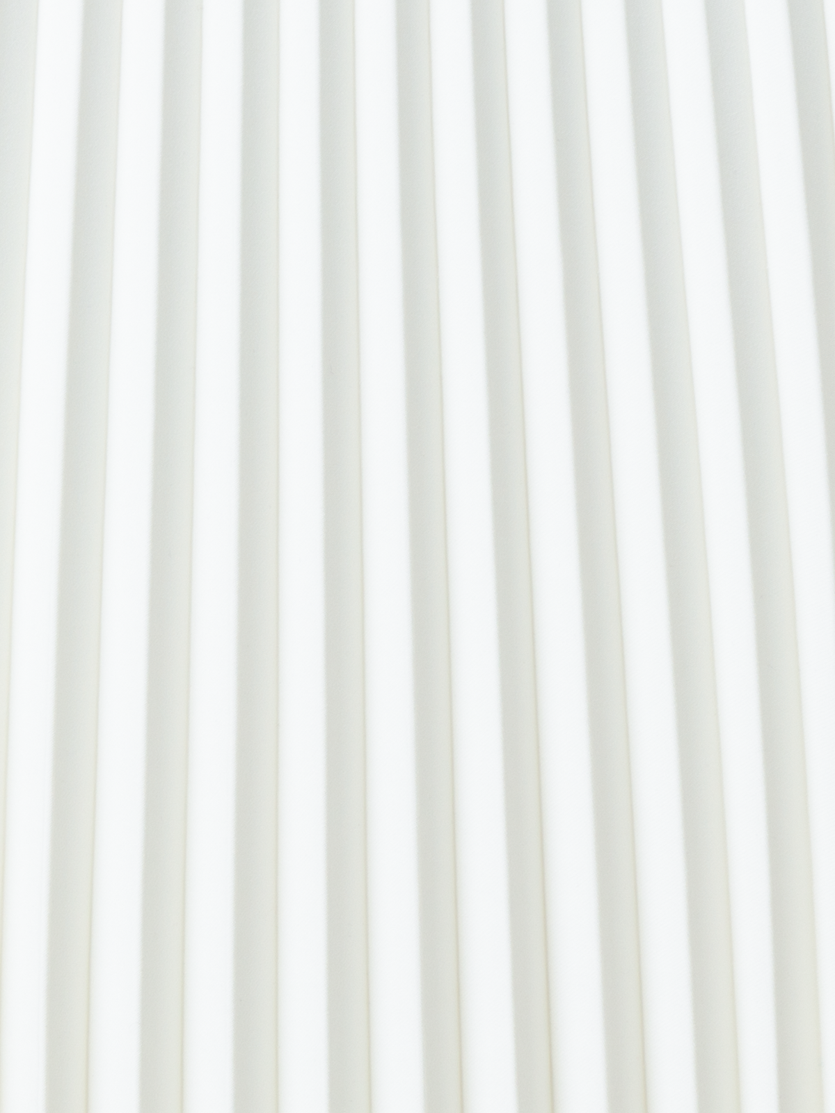 Designer Plissee Midirock - Ecru - Weiss