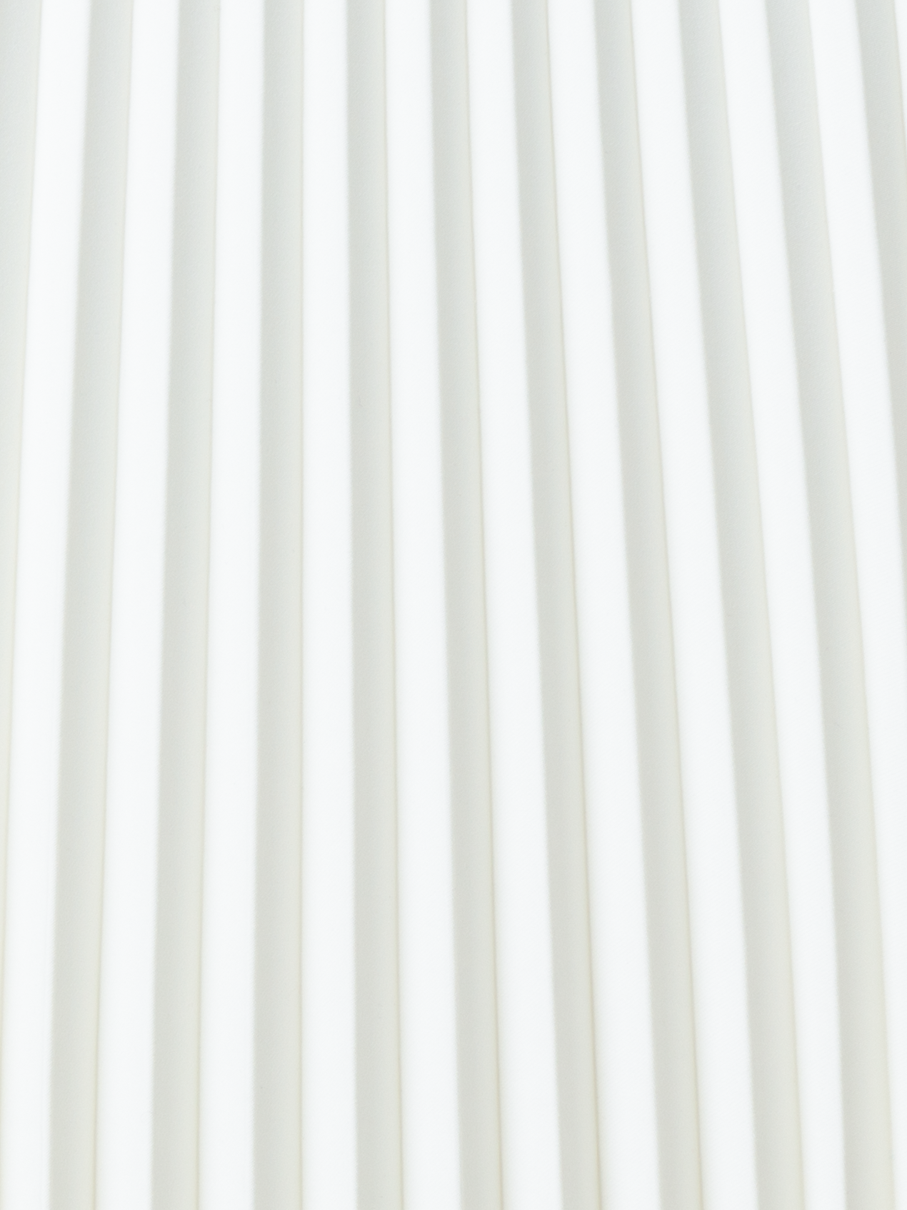 Designer Plissee Midirock - Ecru - Weiss