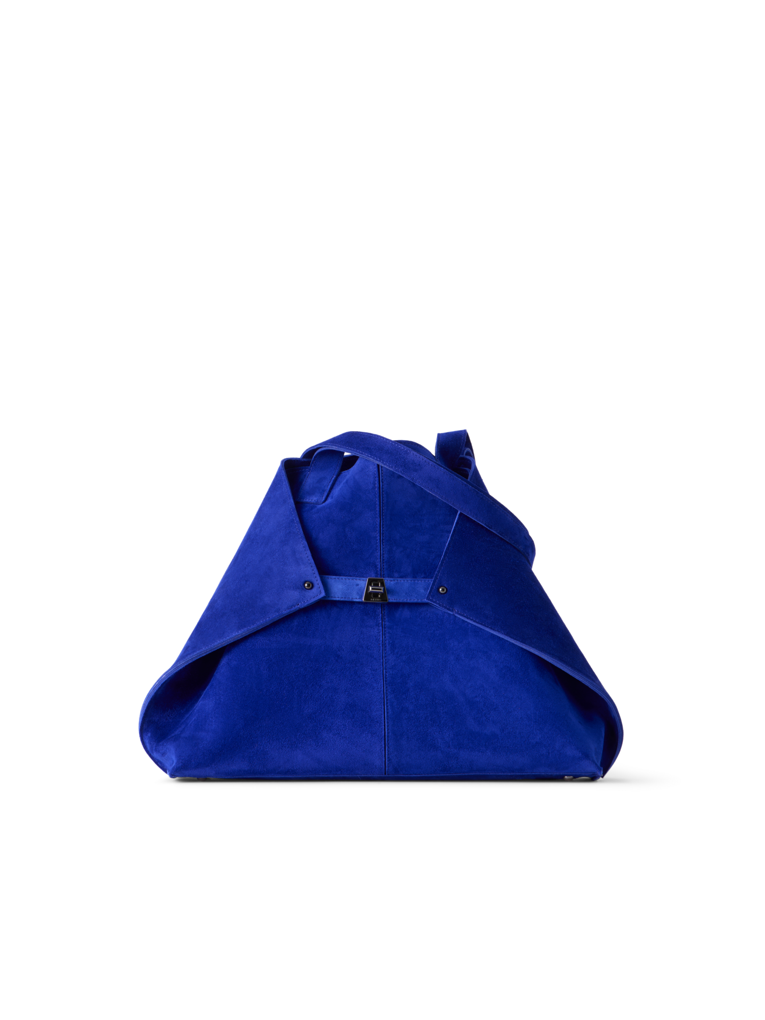 Designer Ai Medium Shoulder Tote Bag - Blau