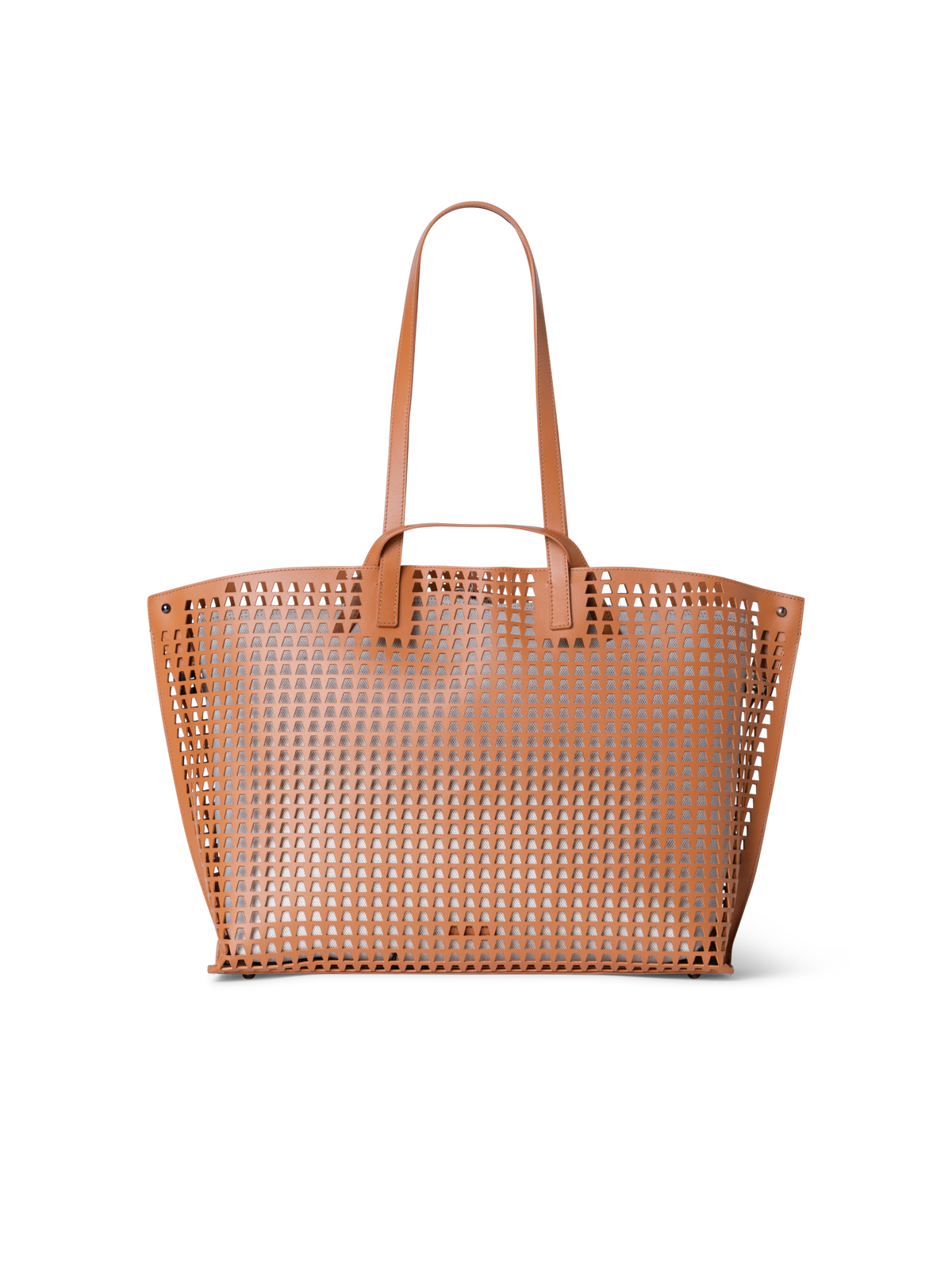 Designer Ai Medium Shoulder Tote - Braun
