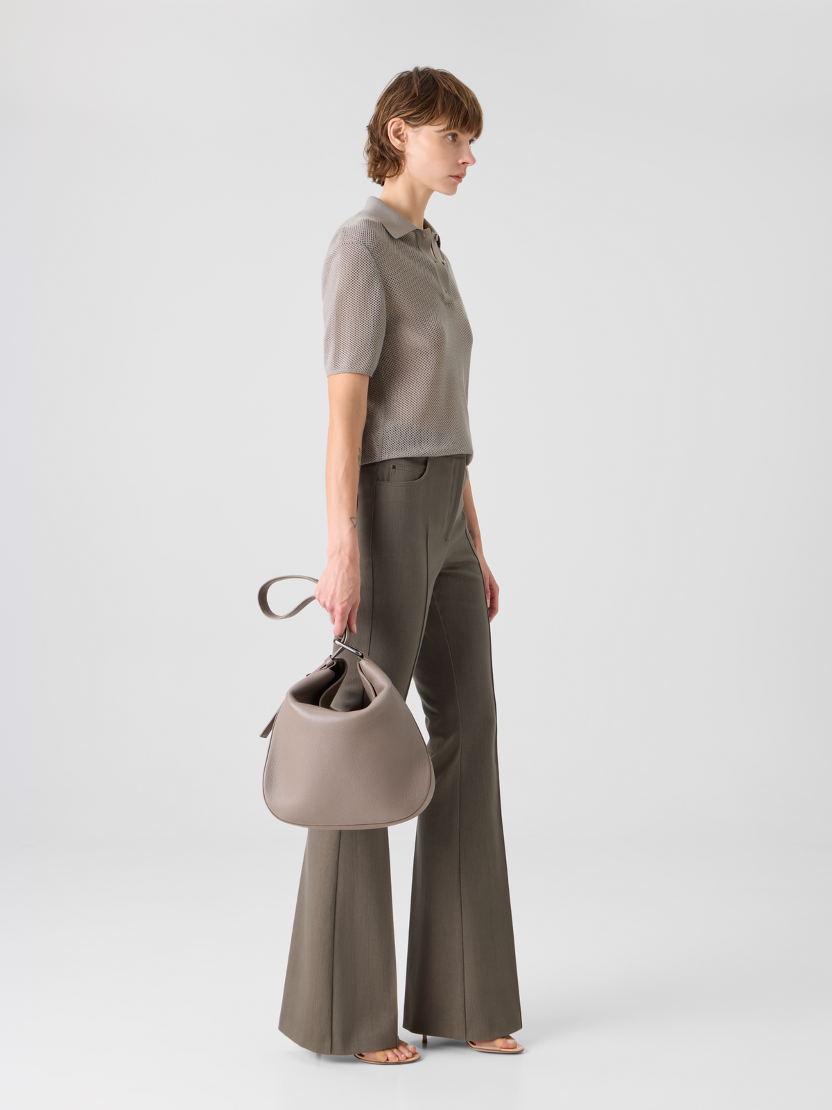 Designer Anna Medium Hobo Bag - Braun #editorial