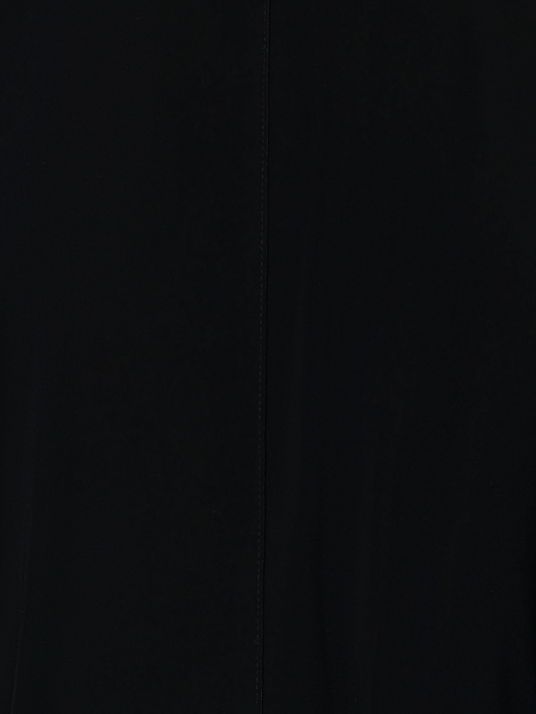 Designer Laser-Cut Trenchcoat aus Crêpe - Schwarz
