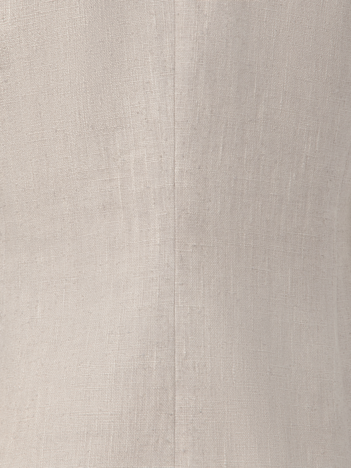 Designer Zweireihige Weste aus Leinen - Beige