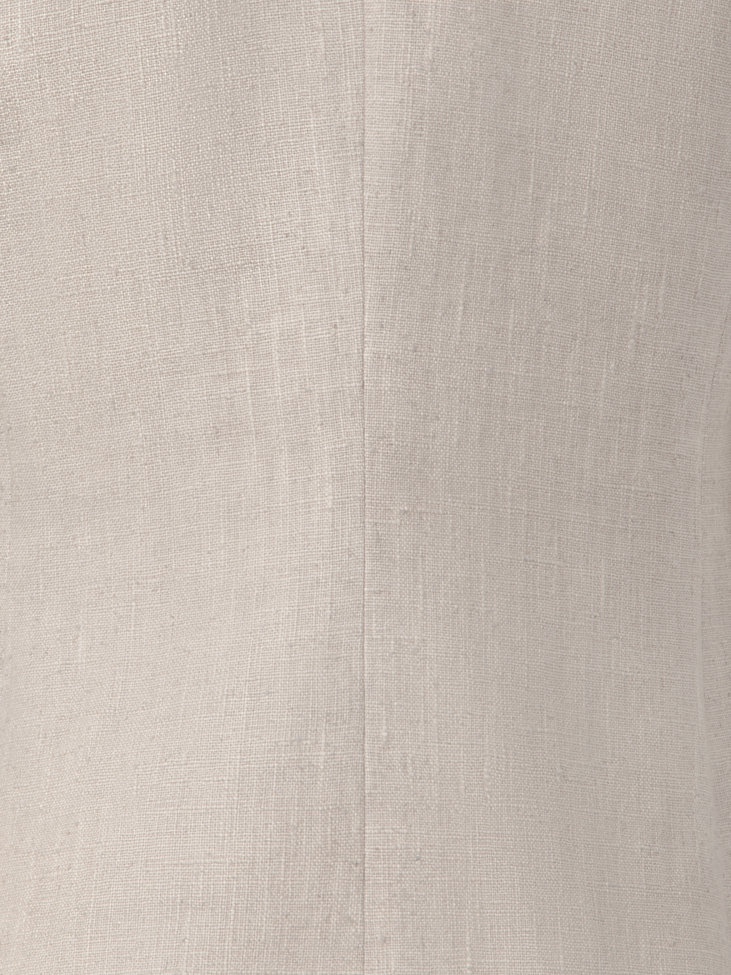 Designer Zweireihige Weste aus Leinen - Beige