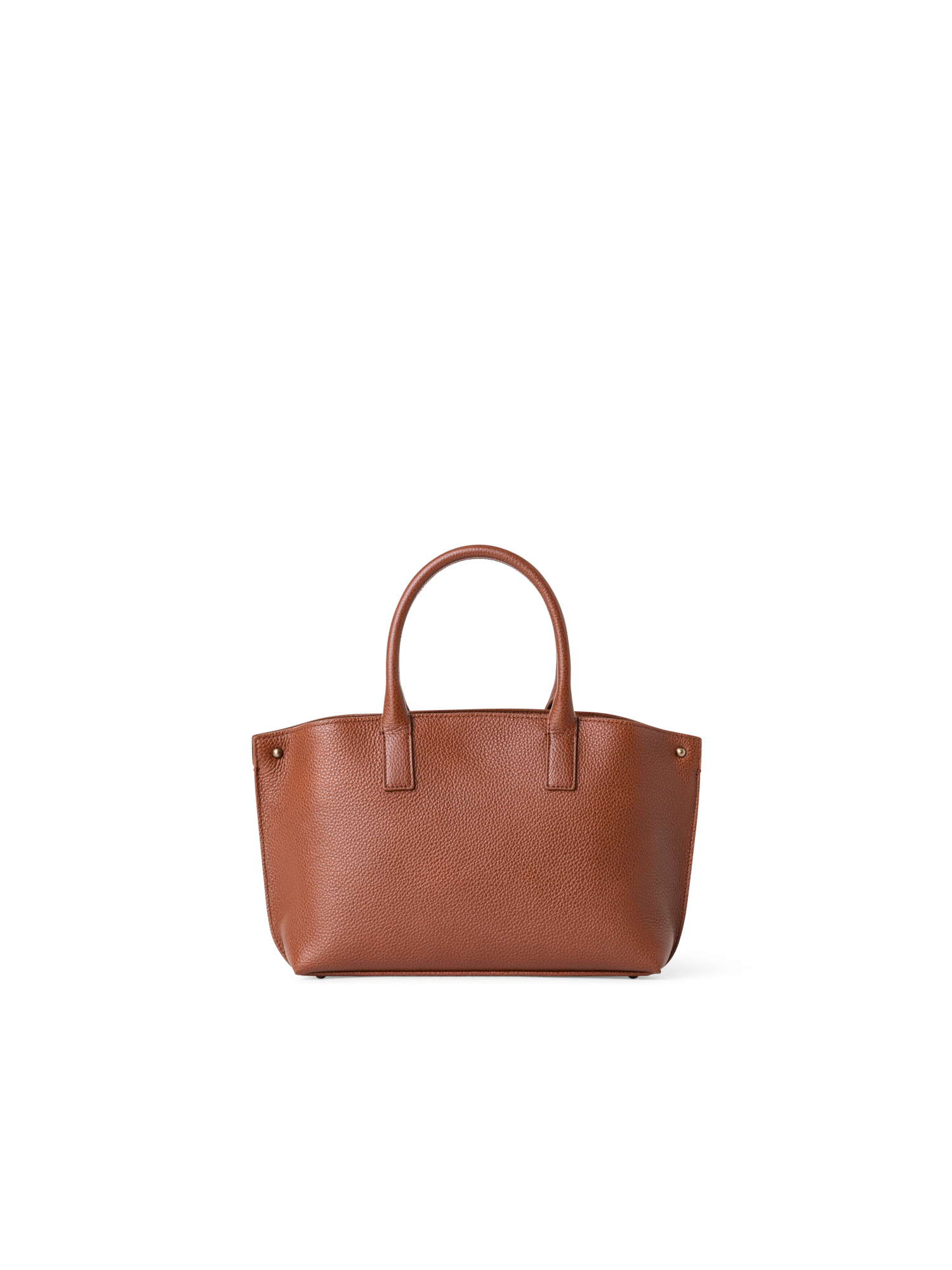 Designer Ai Little Top Handle Tote - Braun
