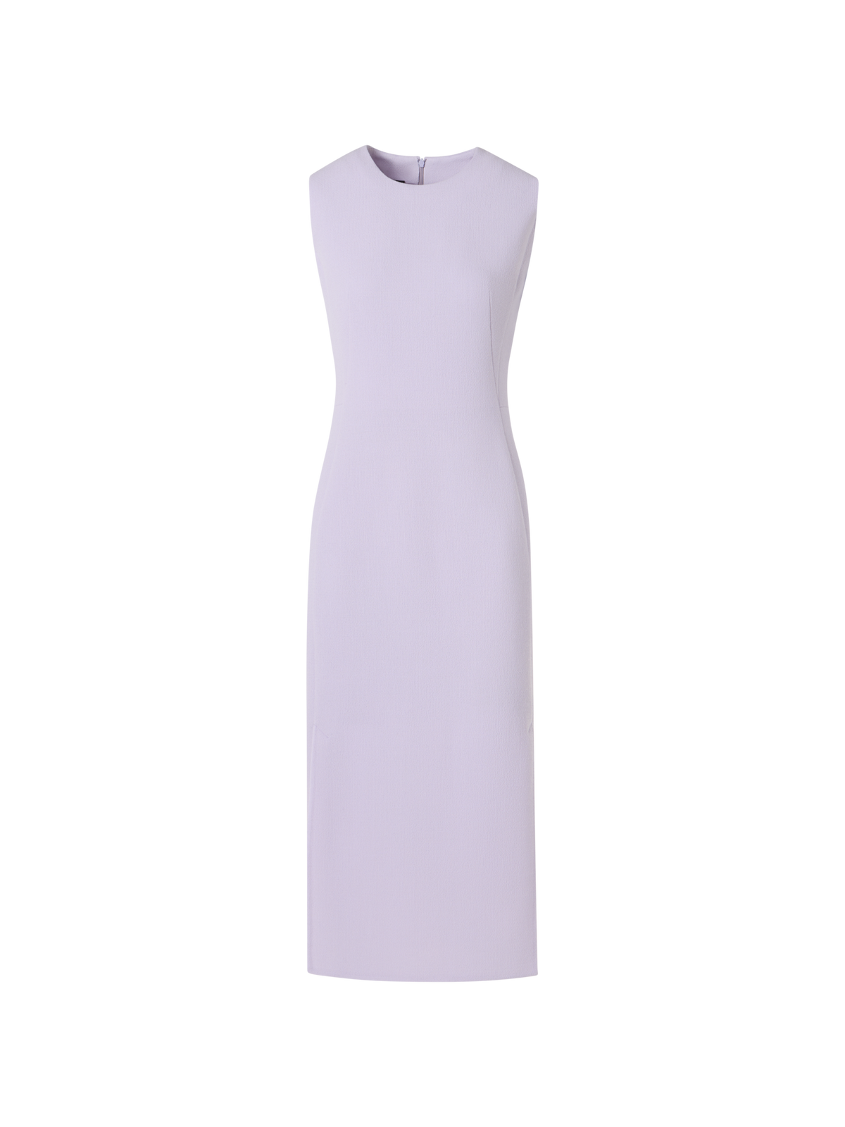 Designer Ärmelloses Etuikleid aus Wollkrepp-Doubleface