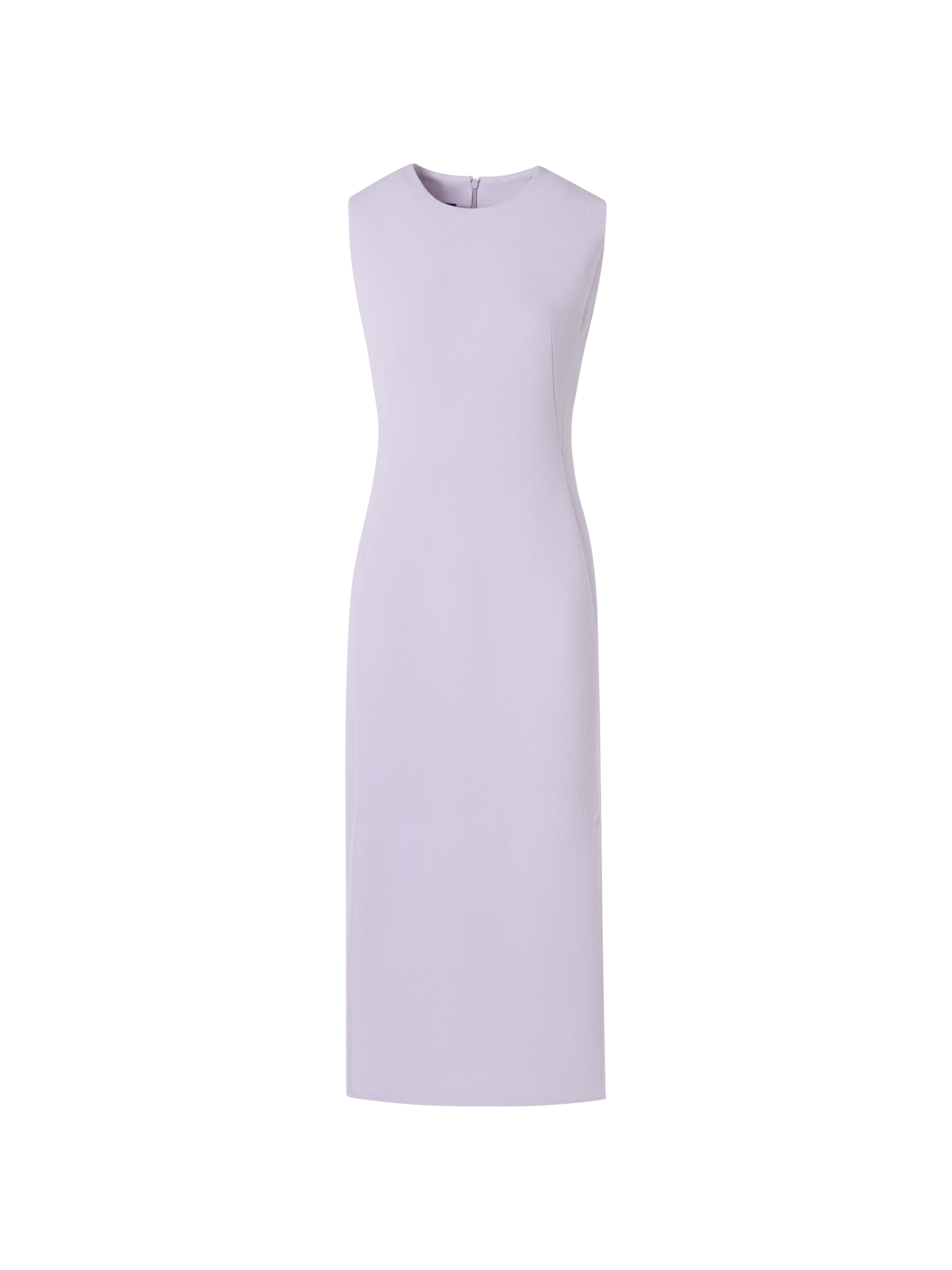 Designer Ärmelloses Etuikleid aus Wollkrepp-Doubleface