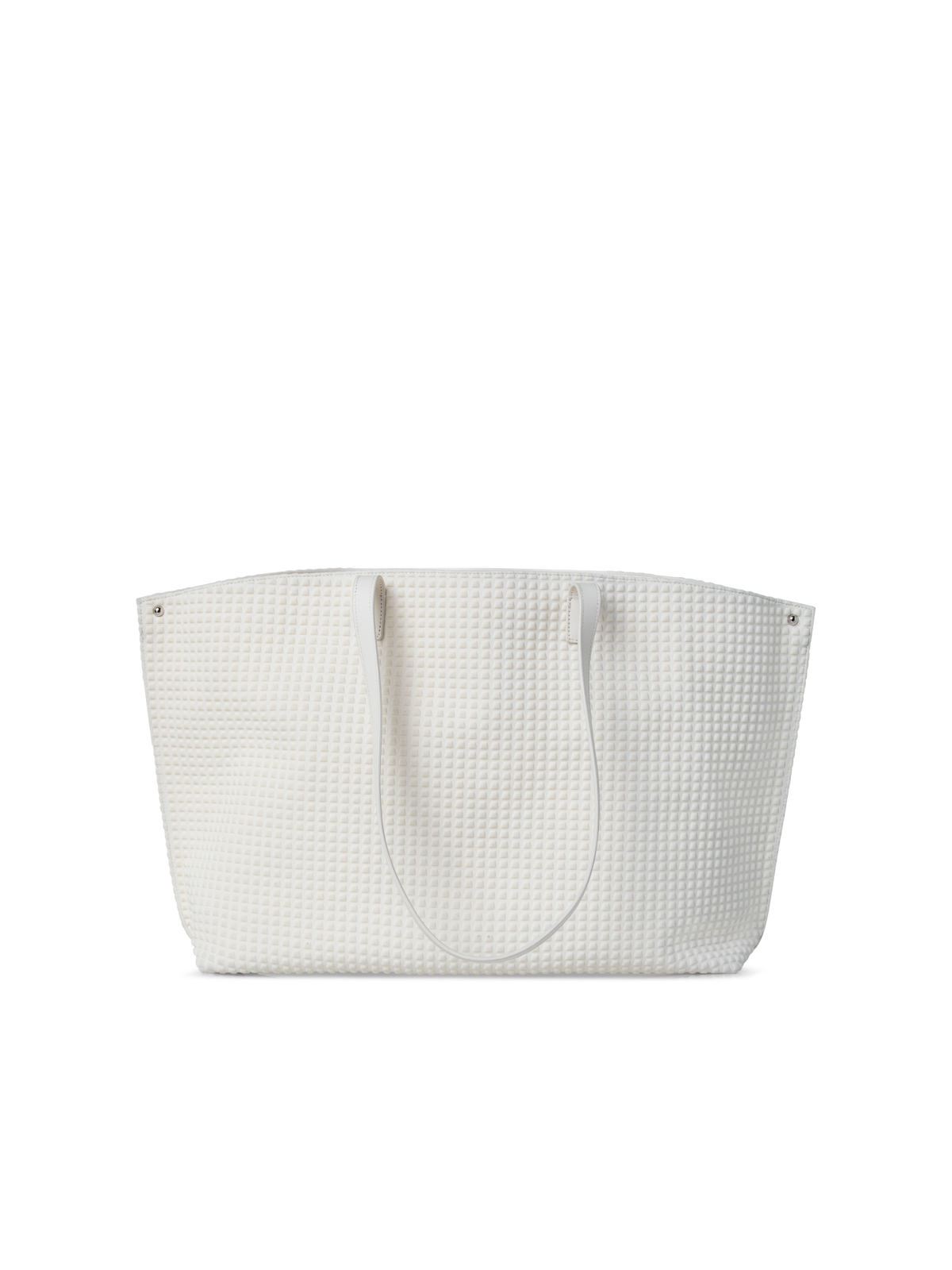 Designer Ai Medium Shoulder Tote - Weiss