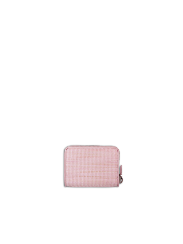 Designer Small Zip Wallet - Rosa