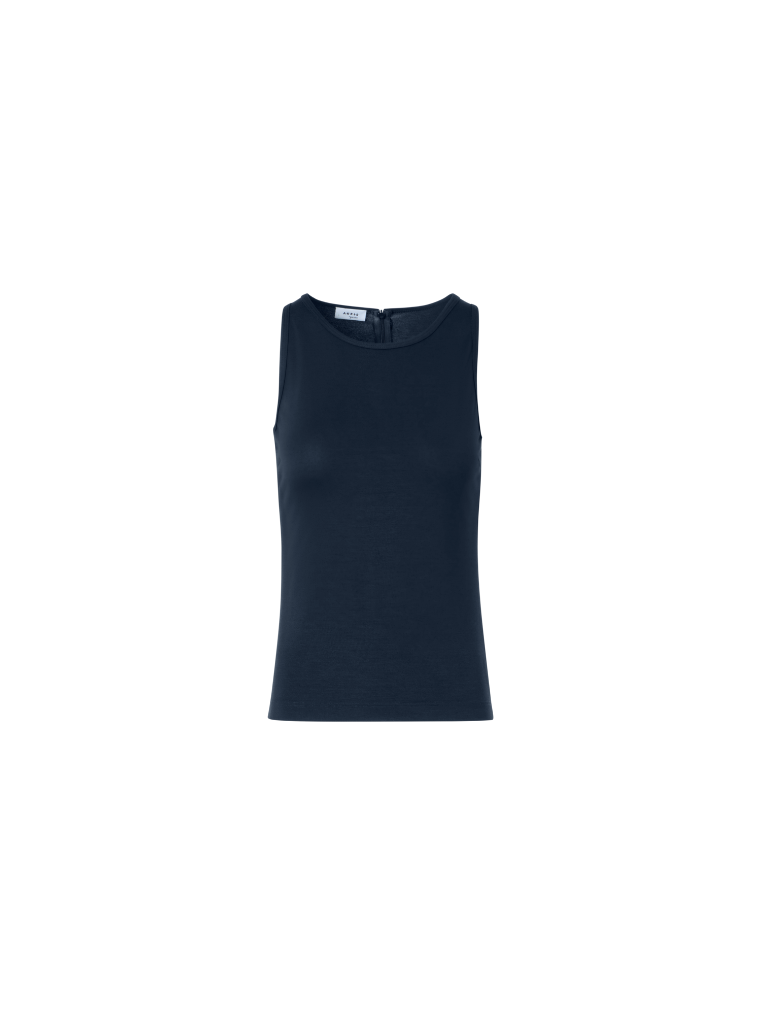 Designer Tailliertes Speedo-Top aus Stretch-Modal-Jersey - Dunkelblau - Blau