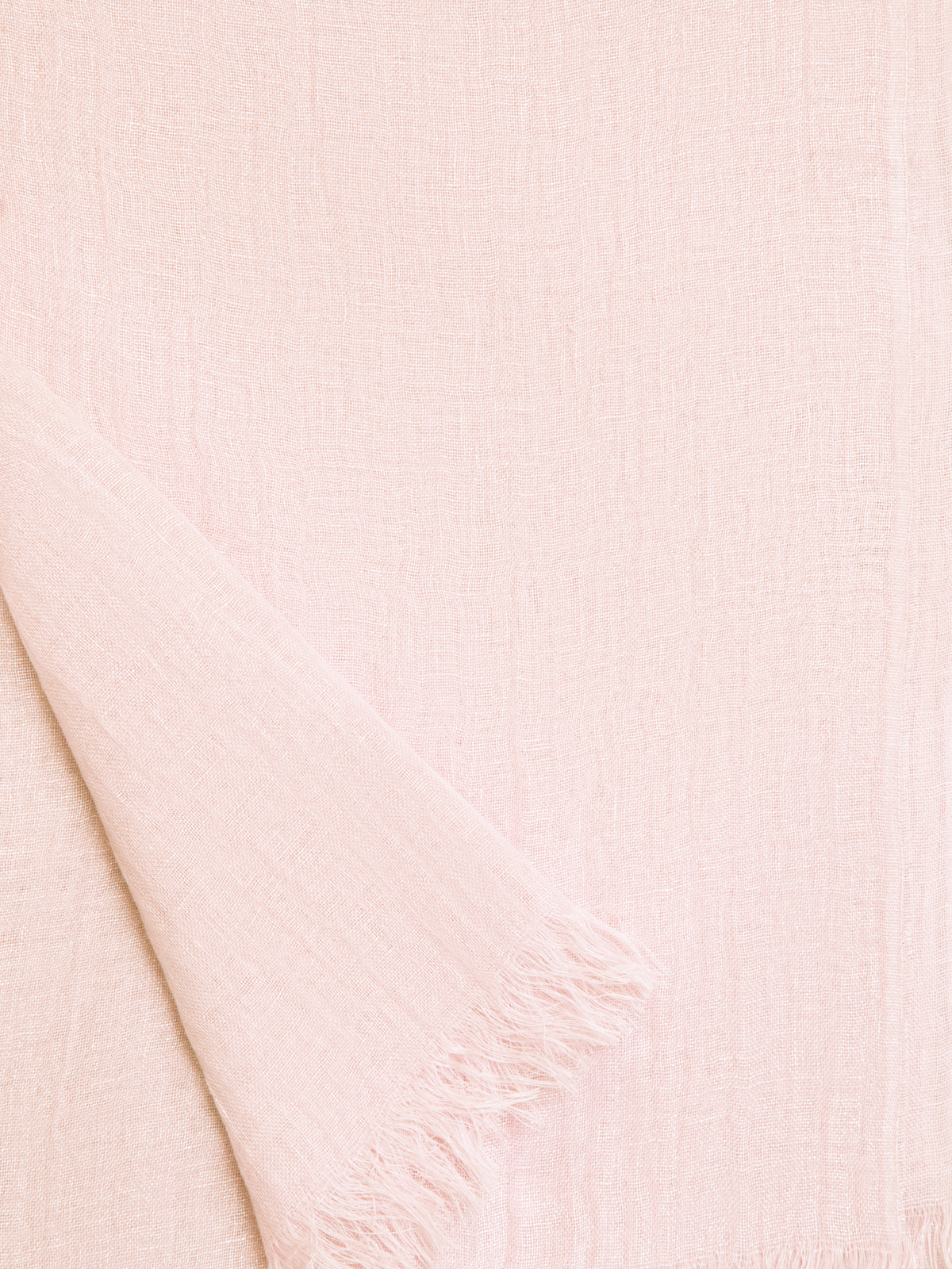 Designer Leinen-Schal - Rosa