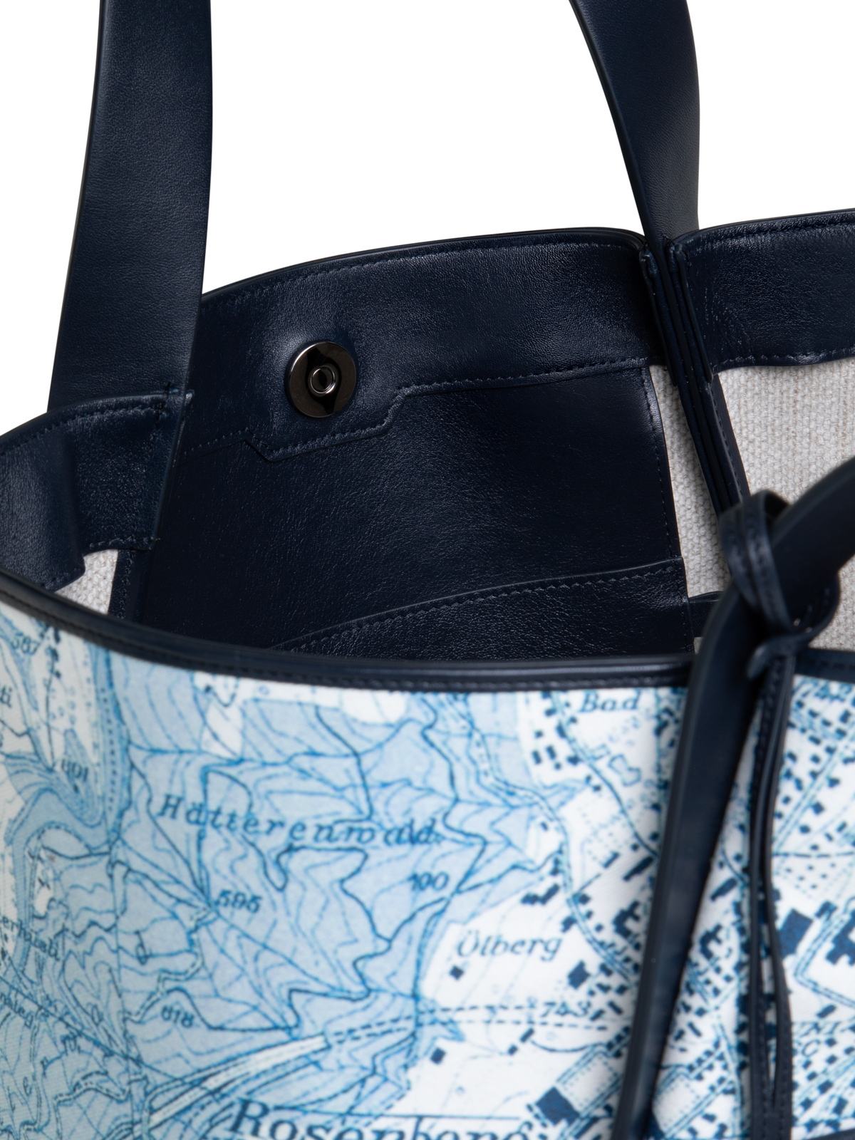 Designer Alex Medium Tote - Blau - Bunt