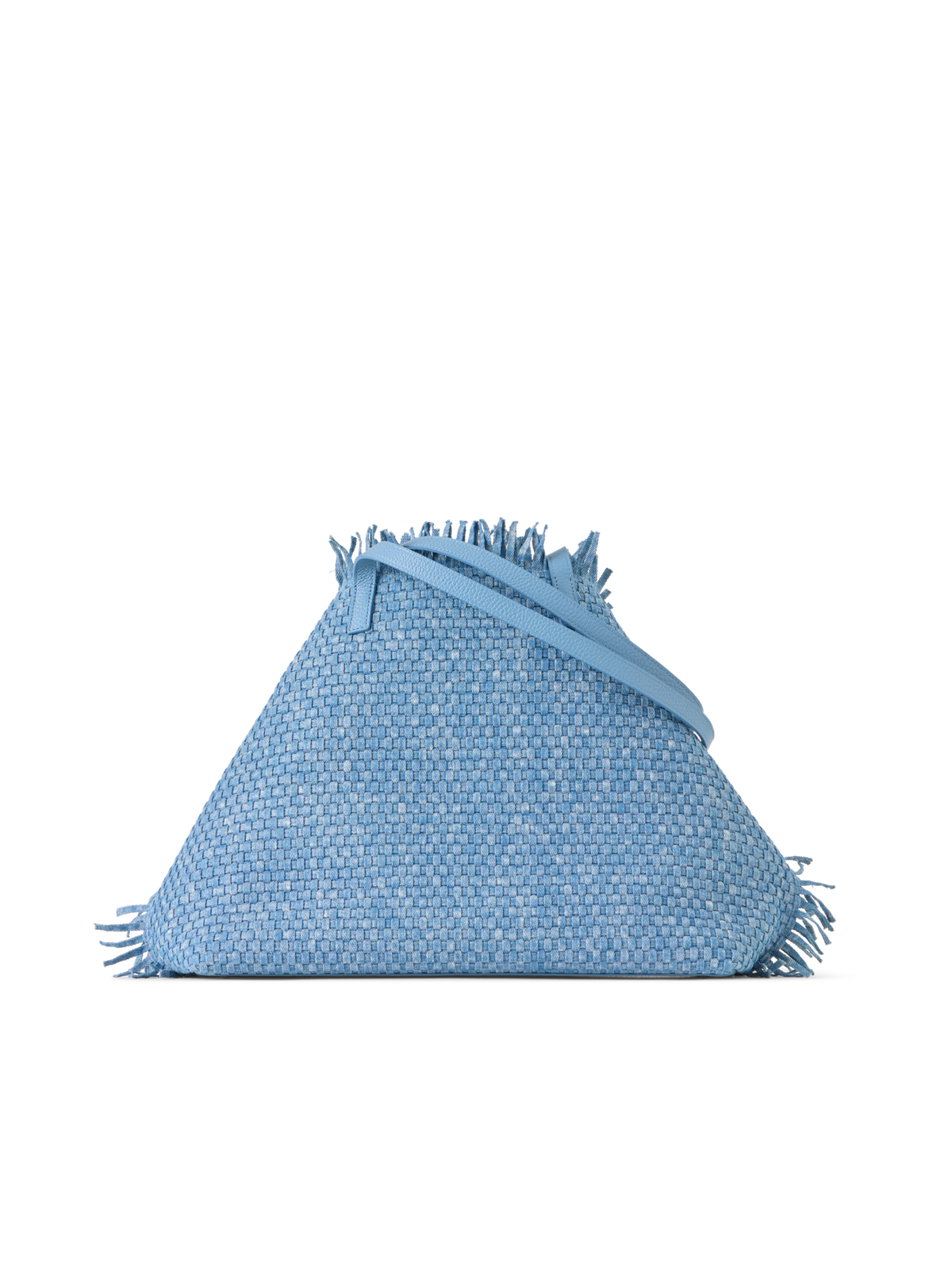 Designer Ai Medium Shoulder Tote - Blau