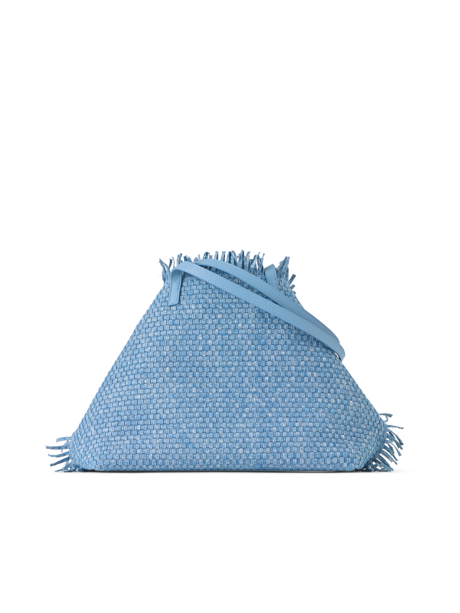 Designer Ai Medium Shoulder Tote - Blau