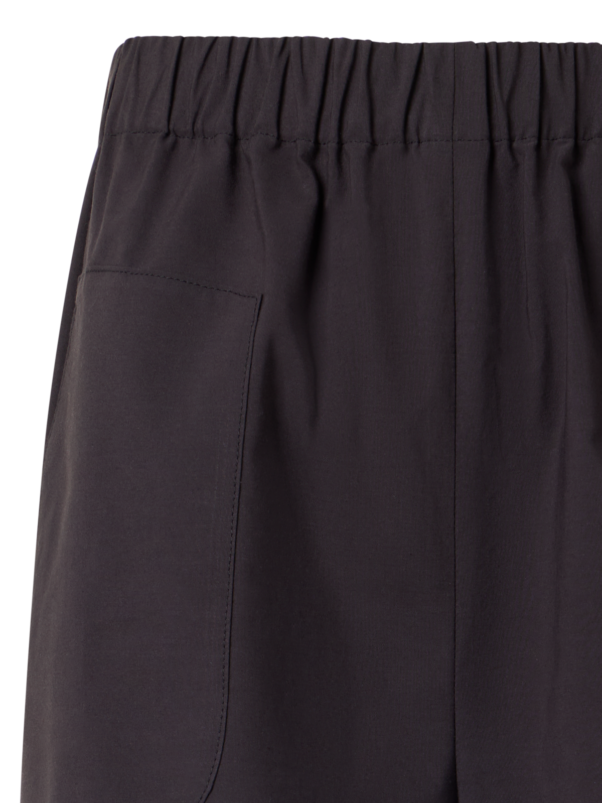 Designer Frey Wide-Leg Hose aus Baumwollpopeline - Braun