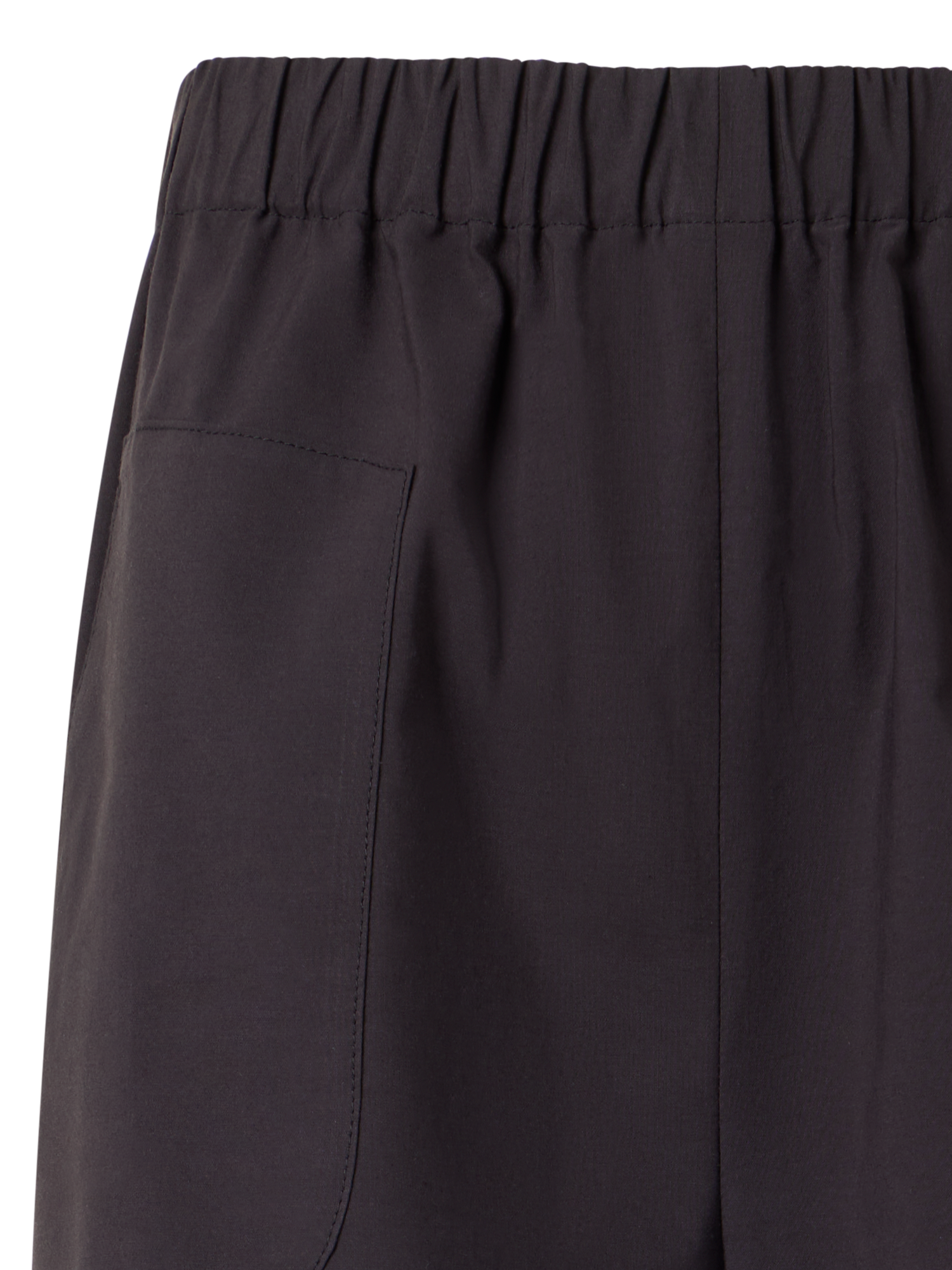 Designer Frey Wide-Leg Hose aus Baumwollpopeline - Braun