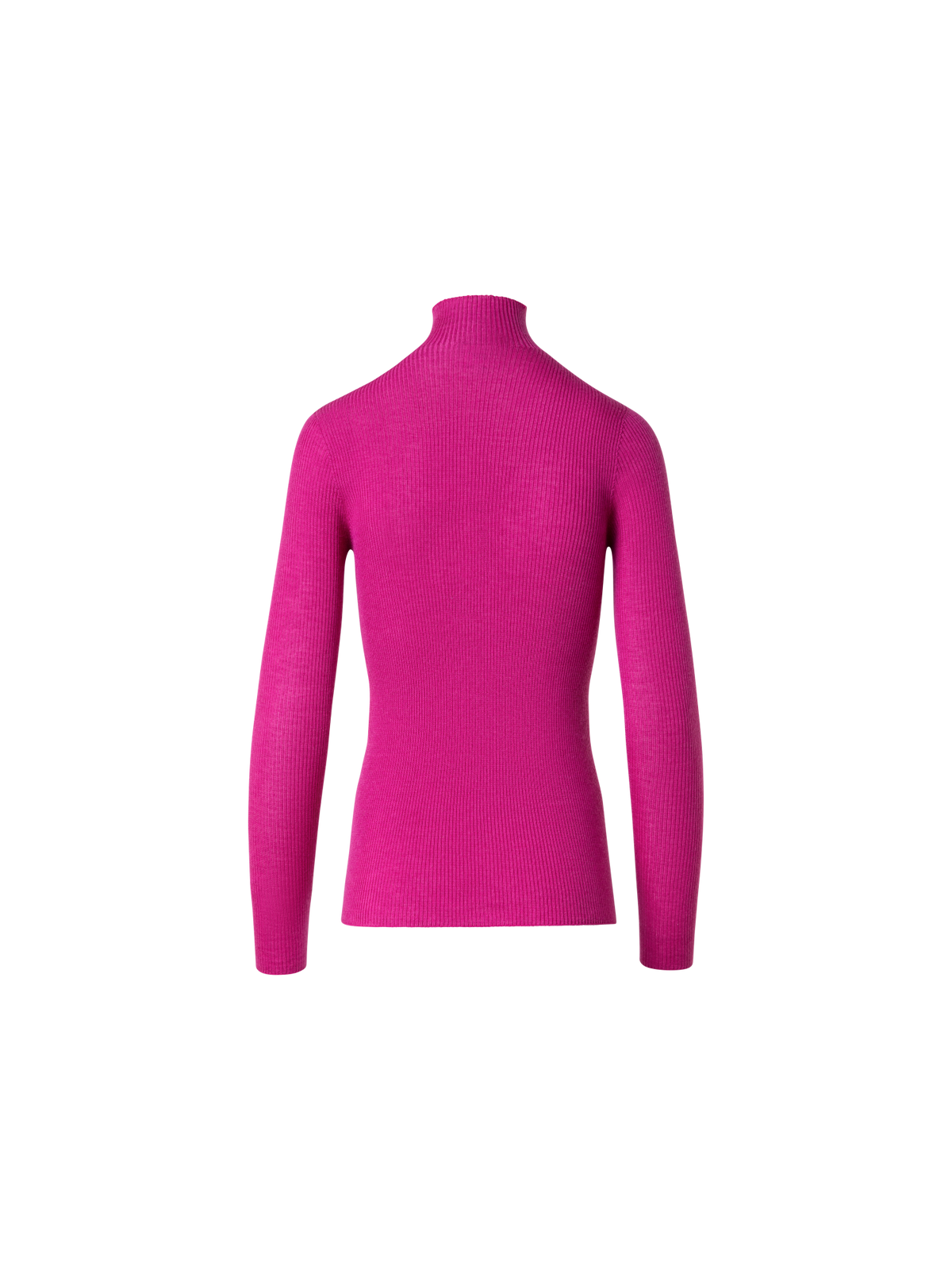 Designer Kaschmir-Seiden-Pullover mit Stehkragen - Rosa