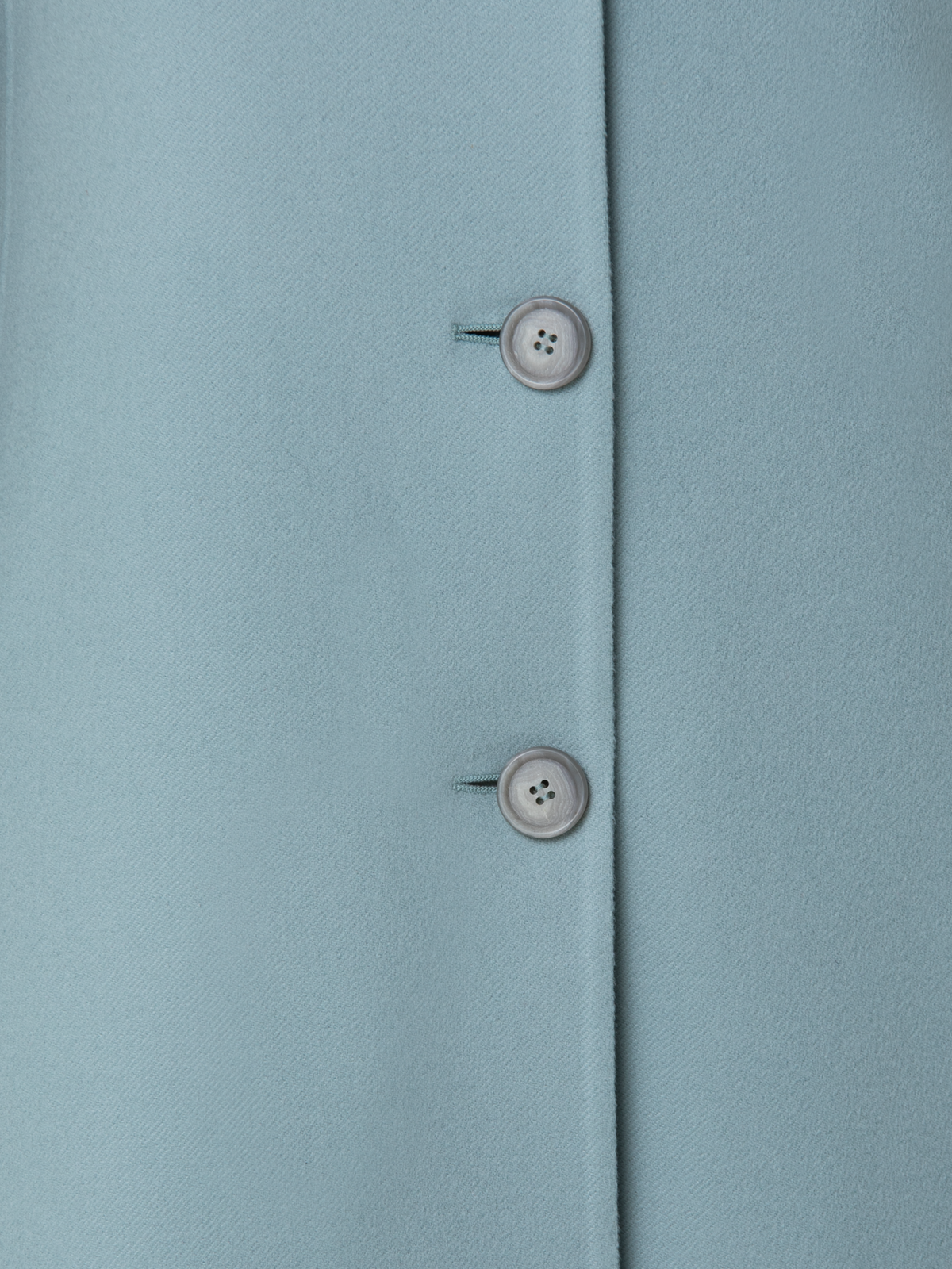 Designer Einreihiger Mantel aus Kaschmir-Double-Face
