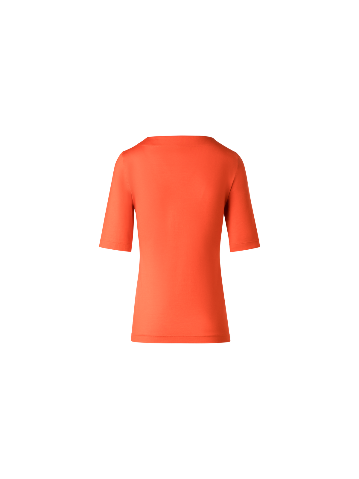 Designer T-Shirt mit quadratischem Ausschnitt - Orange