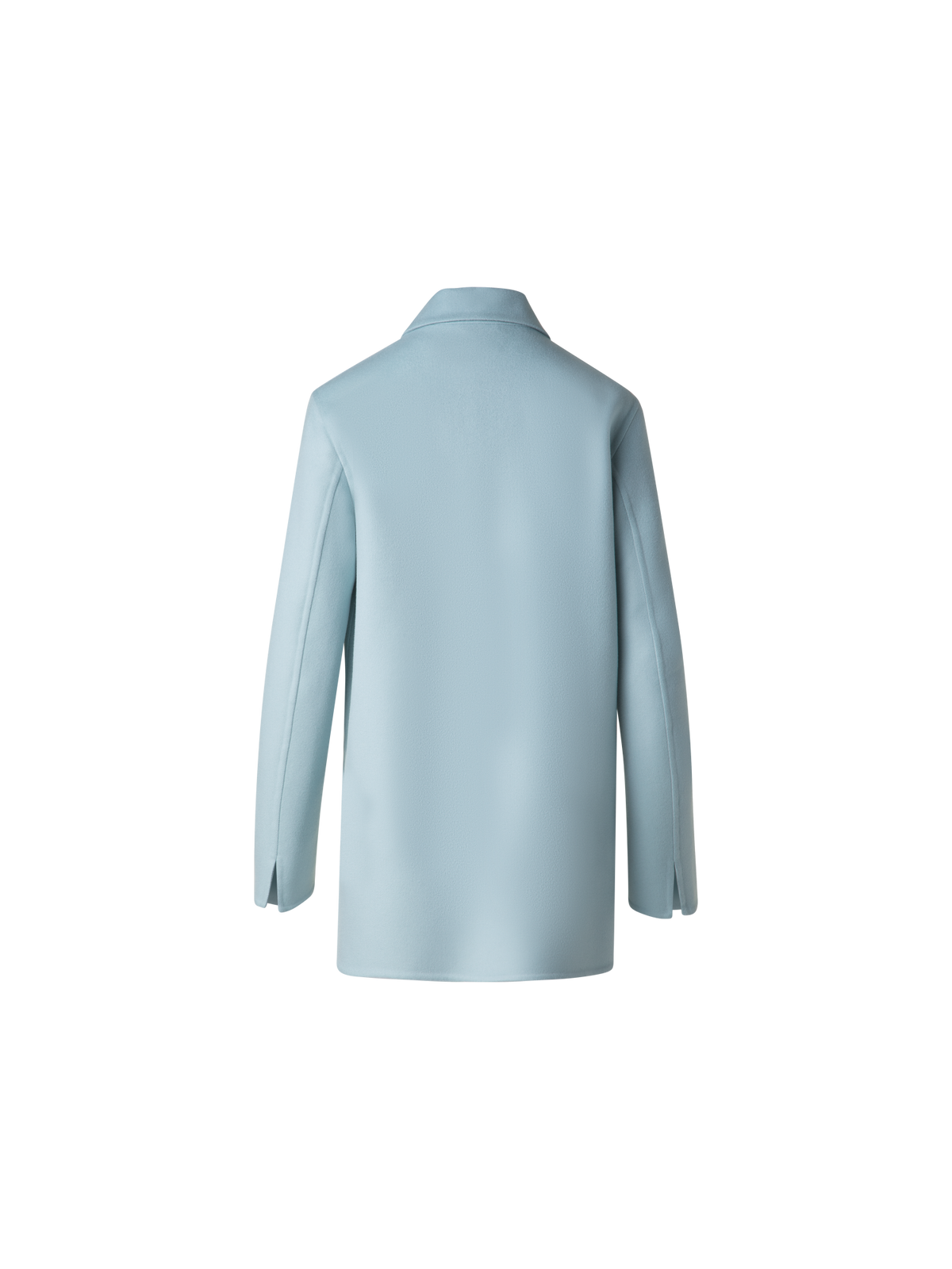 Designer Jacke aus Kaschmir-Doubleface - Blau