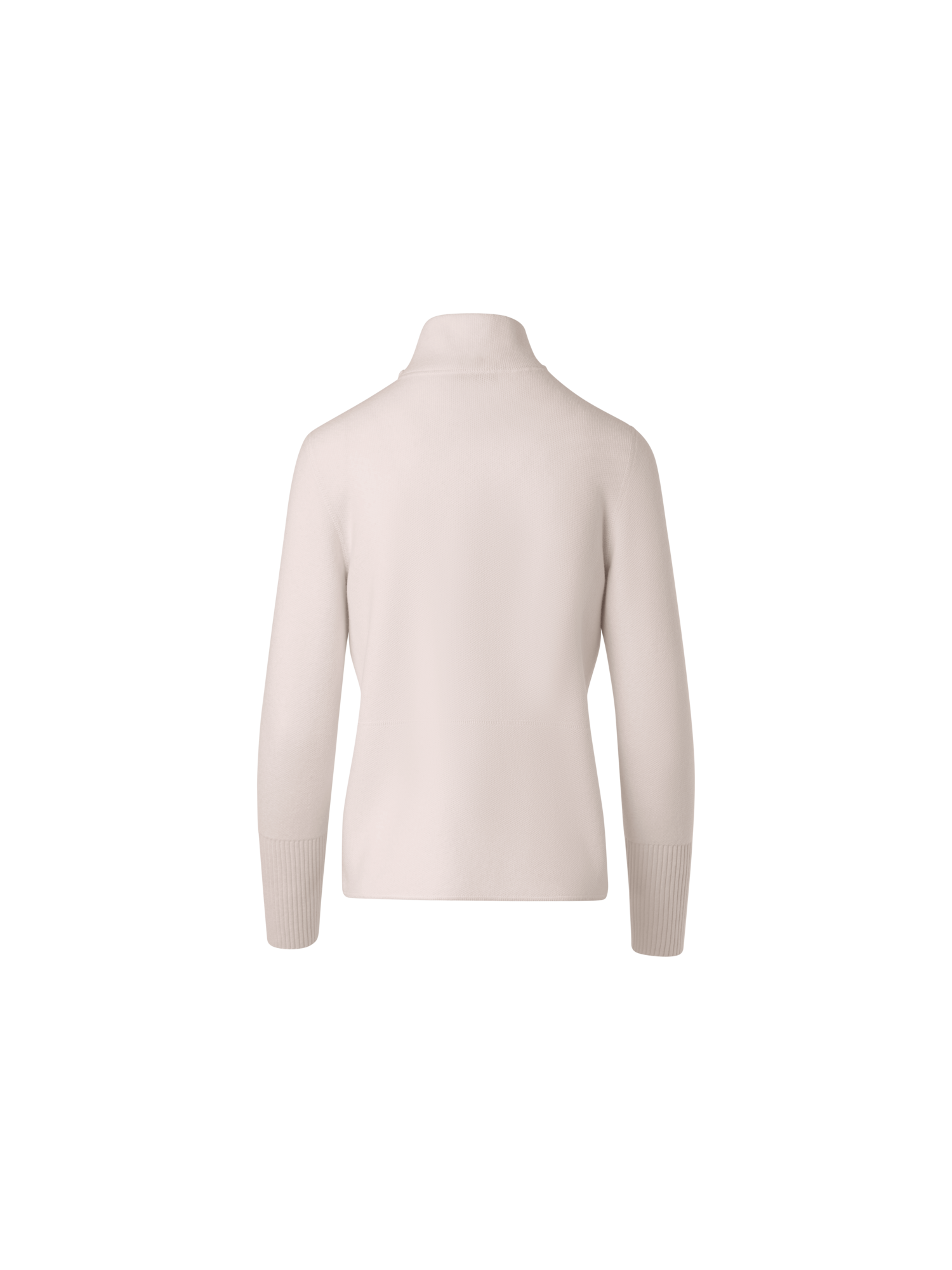 Designer Strickjacke aus 100% Kaschmir Piqué - Beige