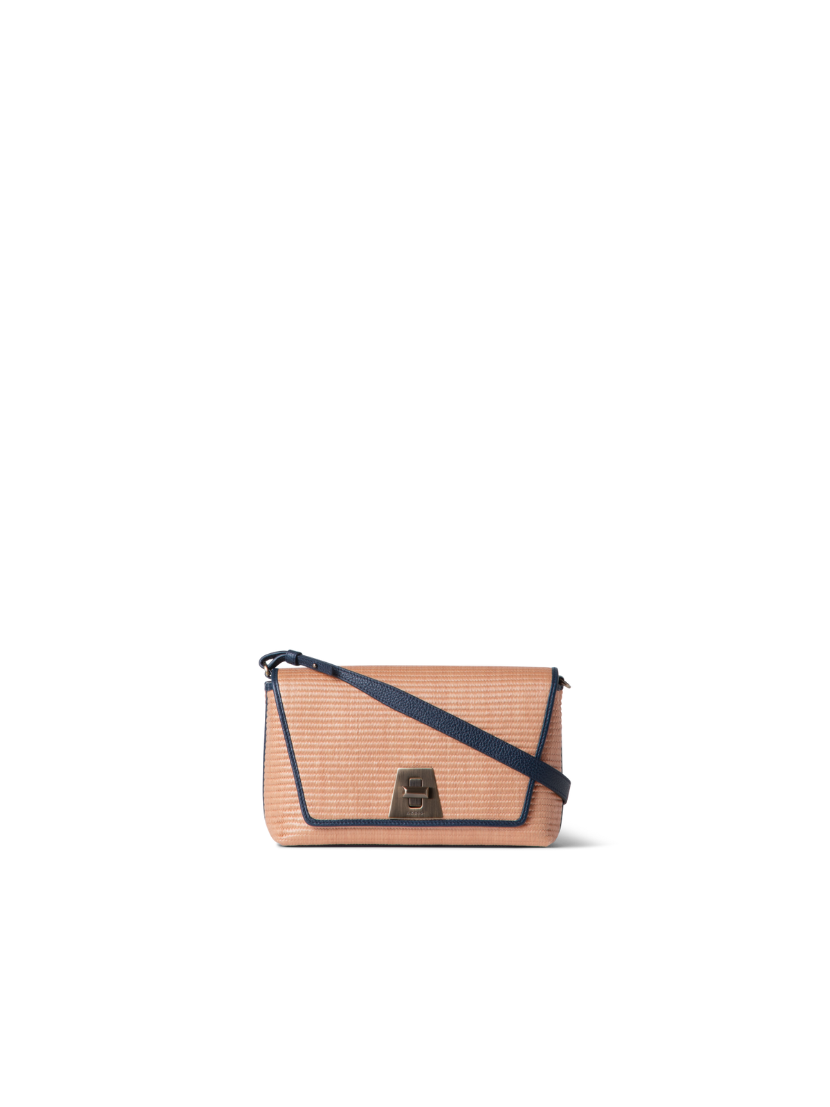 Designer Anouk Small Day Bag - Dunkelblau - Blau - Bunt - Beige