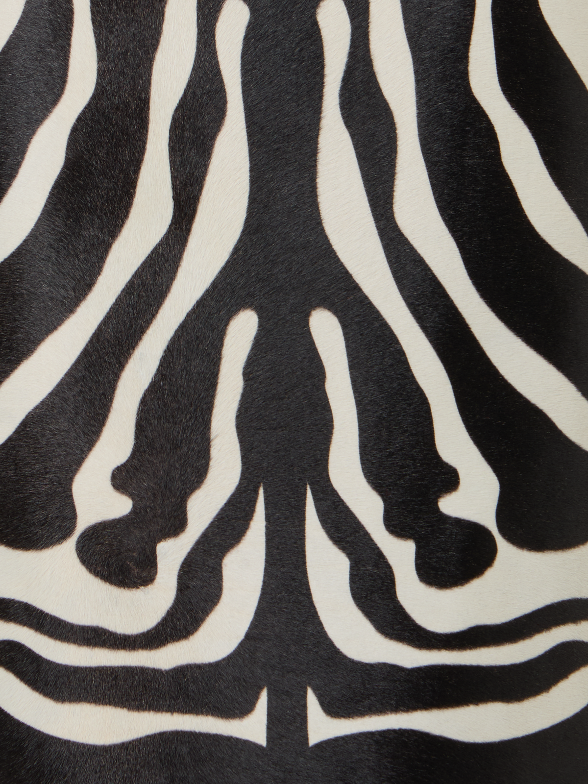 Designer Bleistiftrock aus Kalbsleder - Bunt