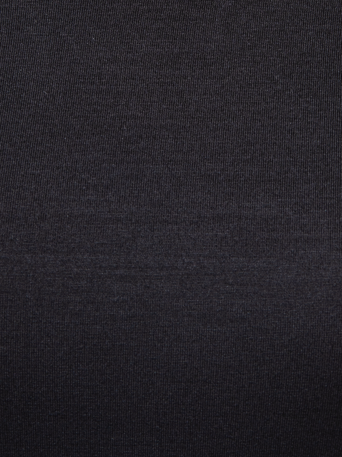 Designer Shirt mit 3/4 Arm aus Seiden-Jersey - Schwarz