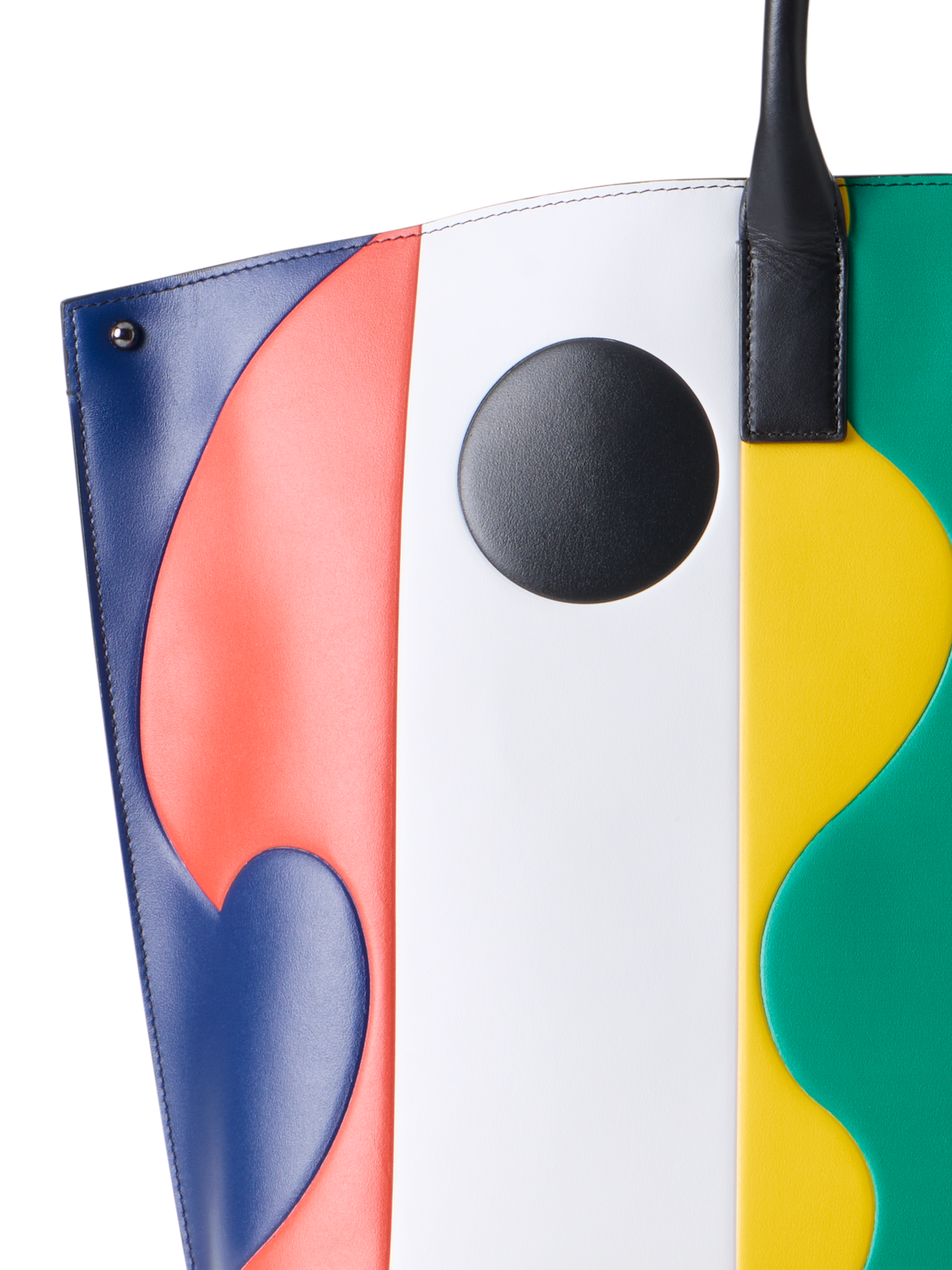 Designer Ai Medium Top Handle Tote Bag - Bunt