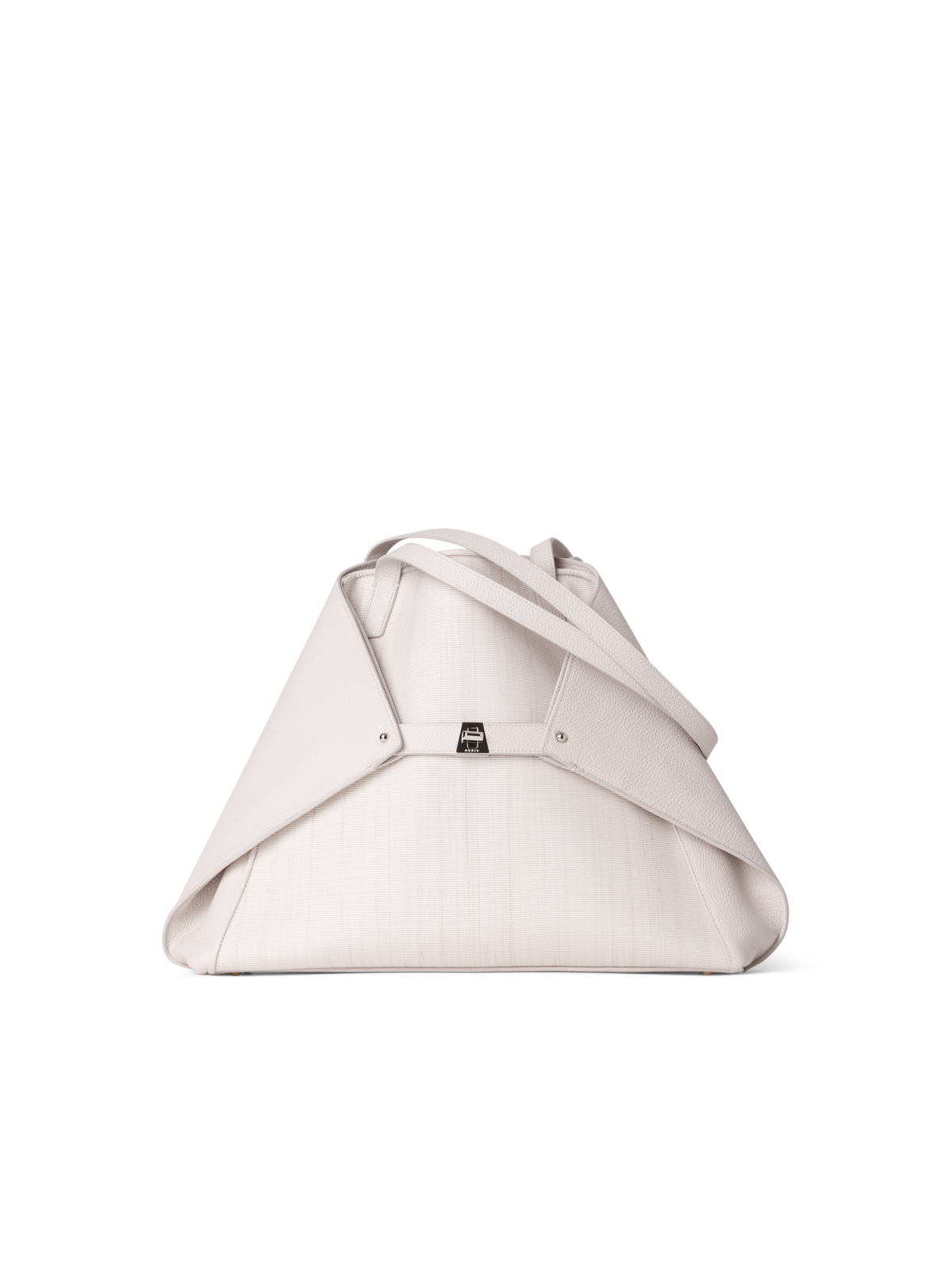 Designer Ai Medium Shoulder Tote - Ecru - Weiss