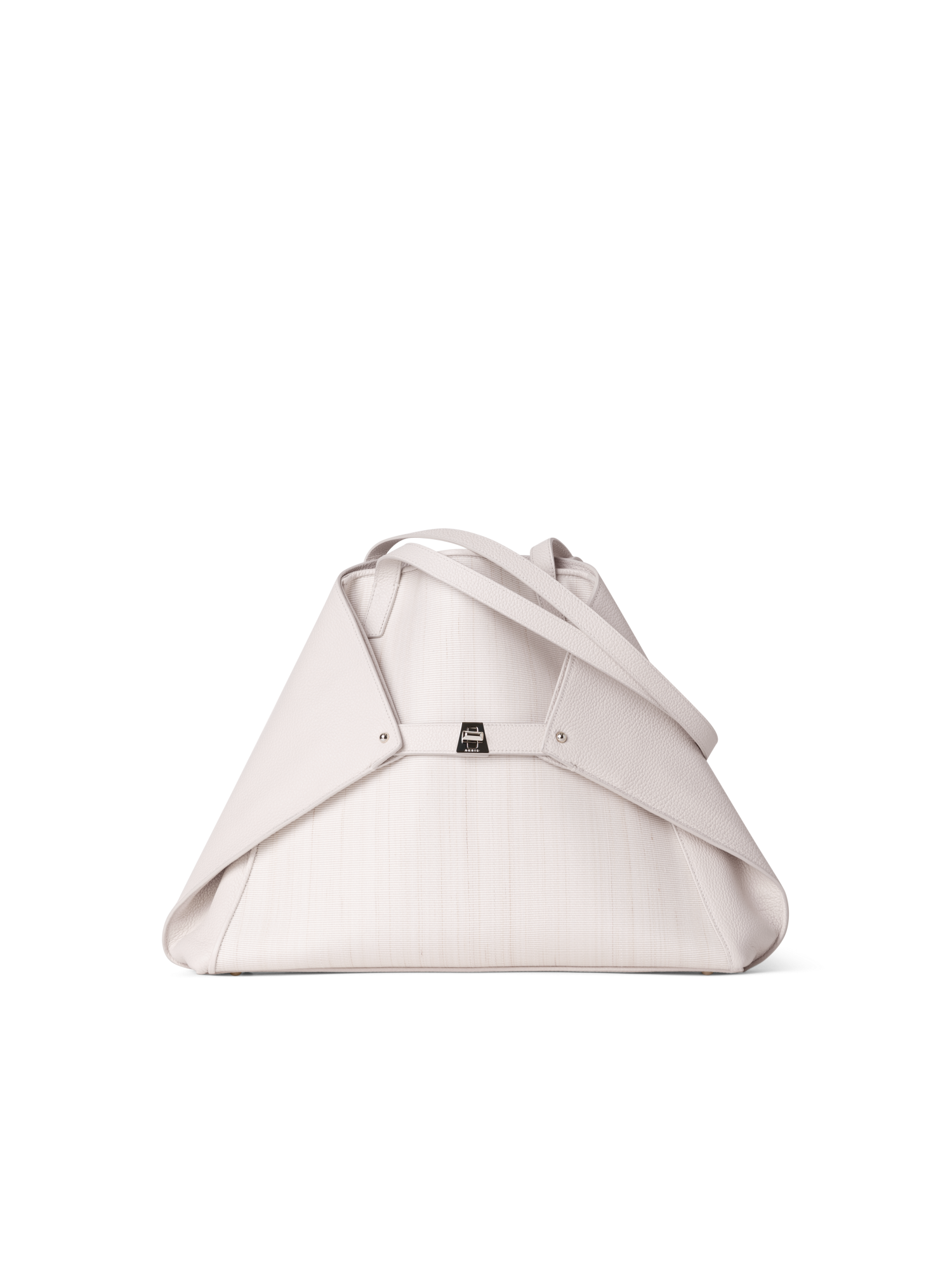 Designer Ai Medium Shoulder Tote - Ecru - Weiss