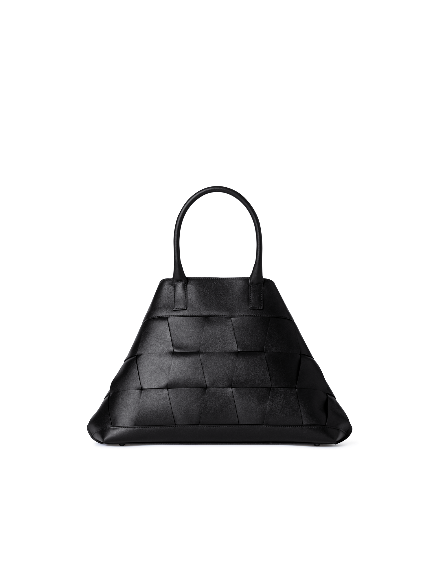 Designer Ai Small Top Handle Tote - Schwarz