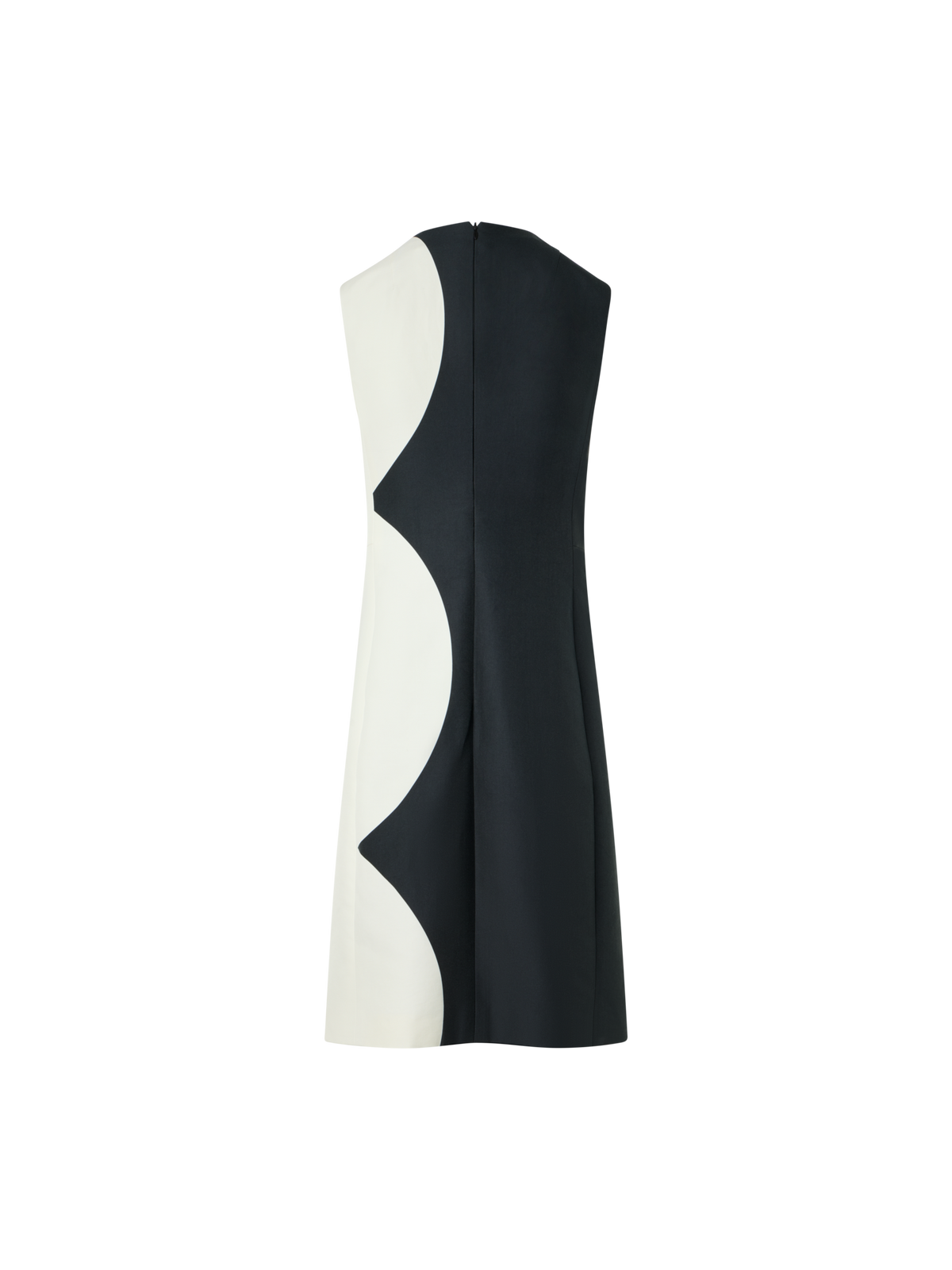 Designer Etuikleid mit Cloud-Druck - Bunt