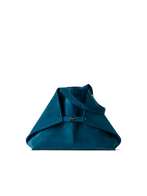 Designer Ai Medium Shoulder Tote Bag - Blau